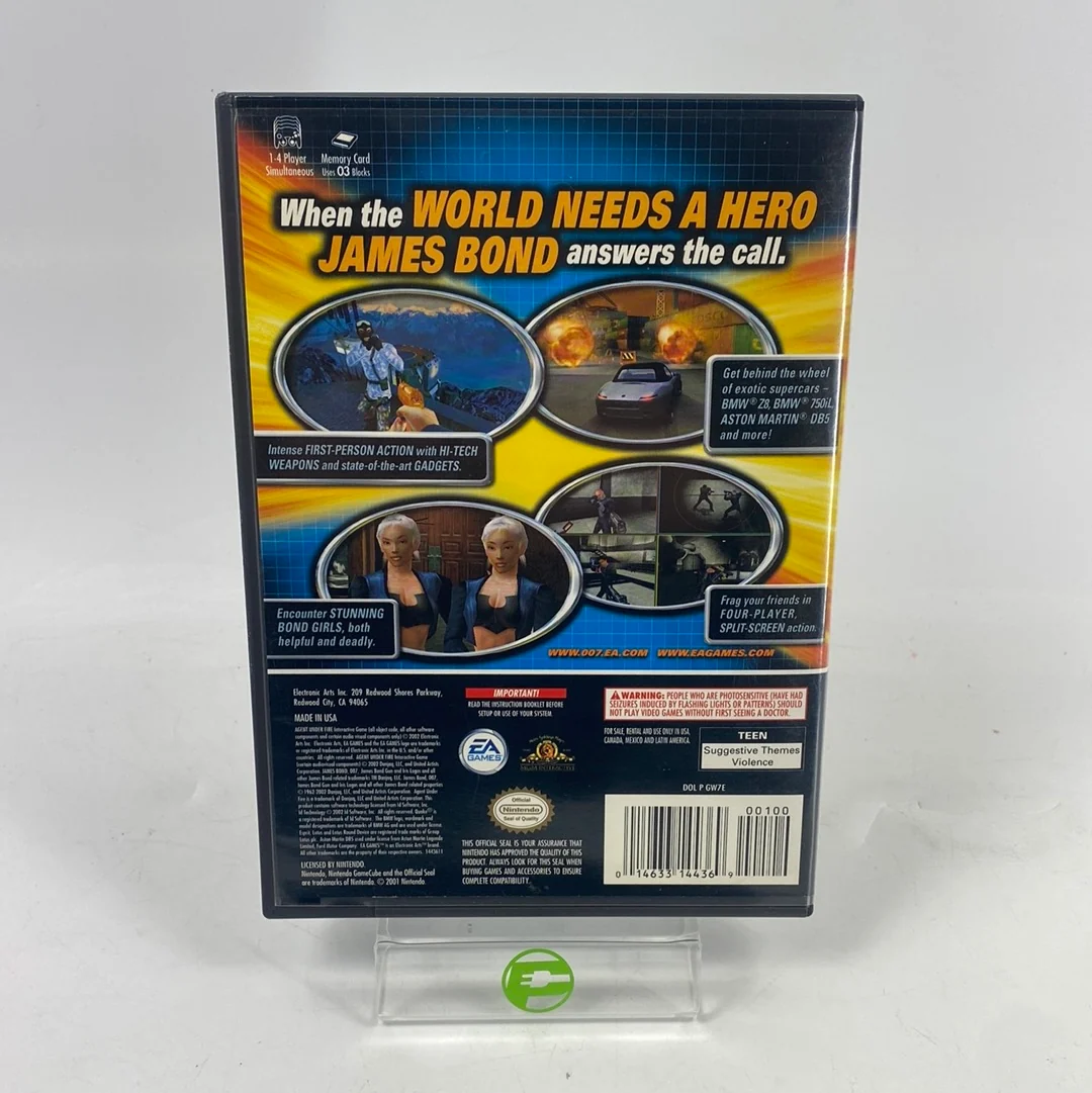 007 Agent Under Fire (Nintendo GameCube, 2002) - Image 2