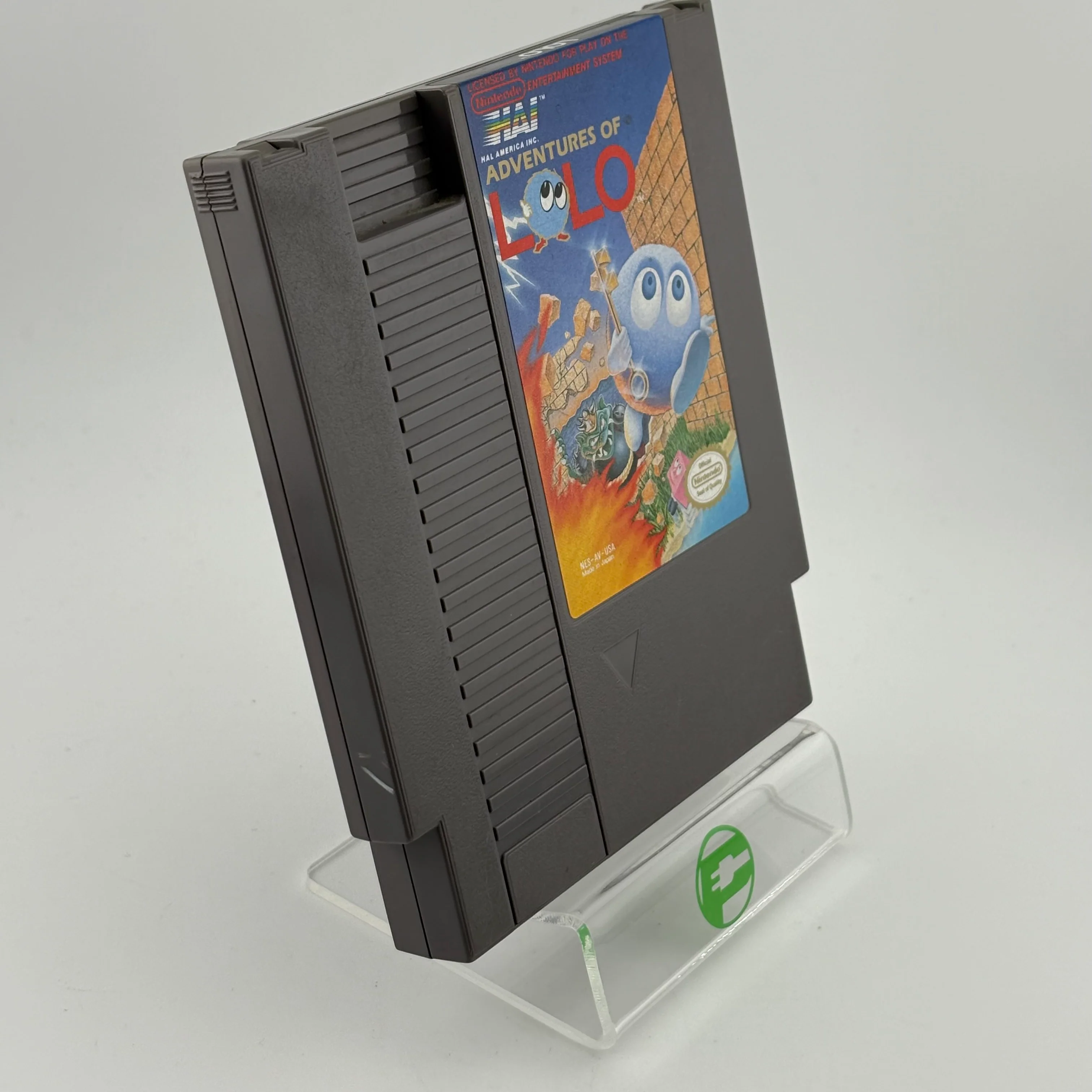 Adventures of Lolo (Nintendo NES, 1989) Cartridge Only - Image 3