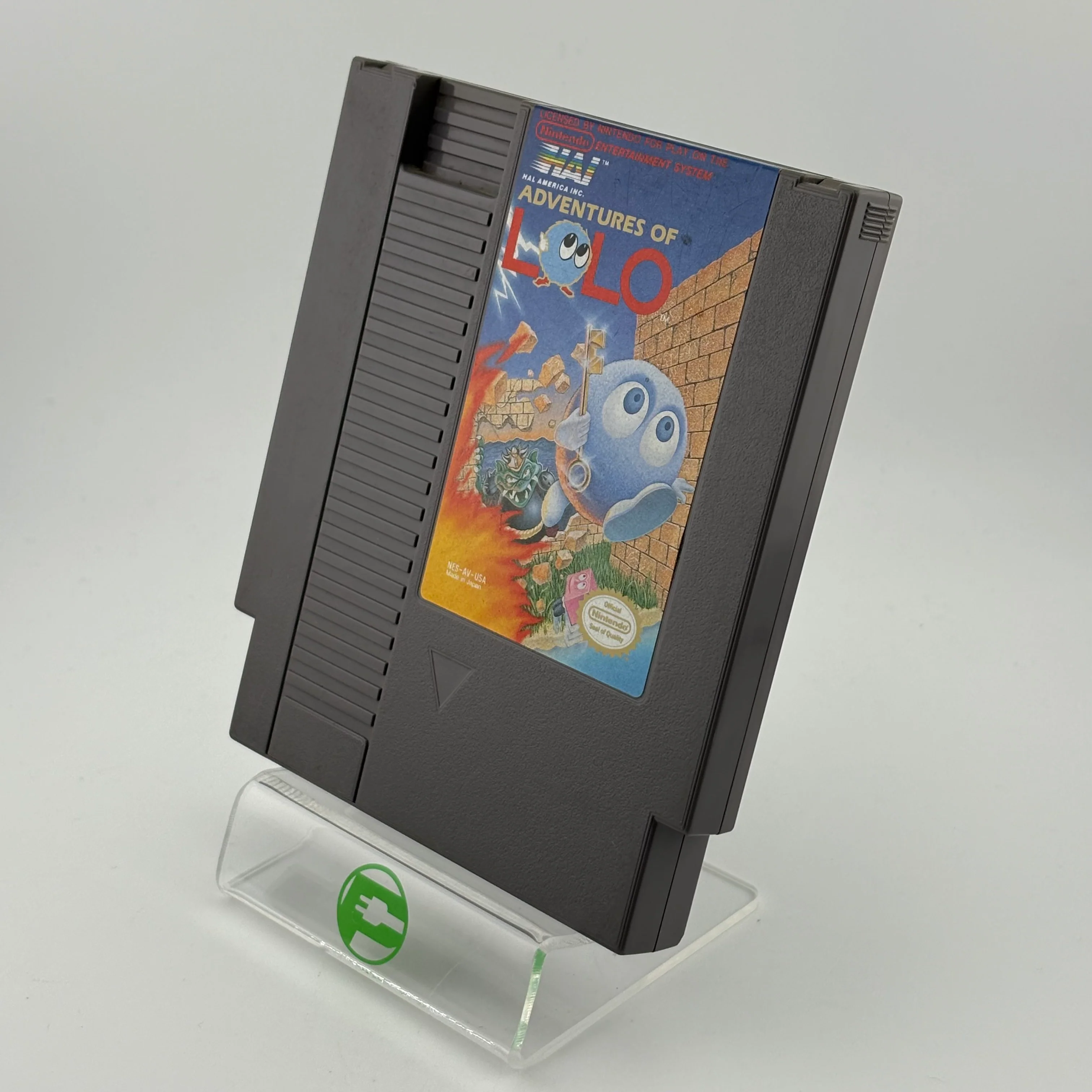 Adventures of Lolo (Nintendo NES, 1989) Cartridge Only - Image 4