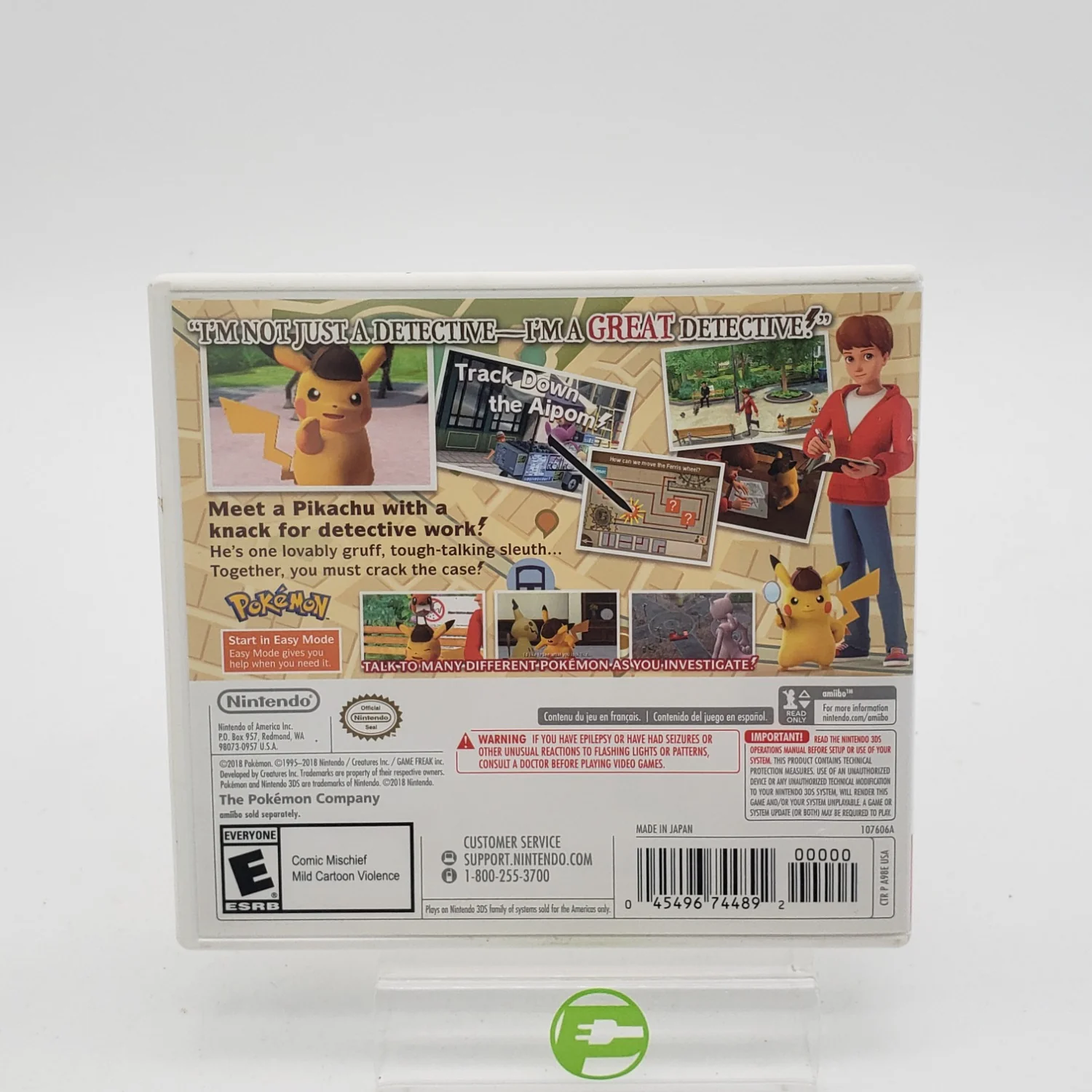 Detective Pikachu (Nintendo 3DS, 2018) - Image 2