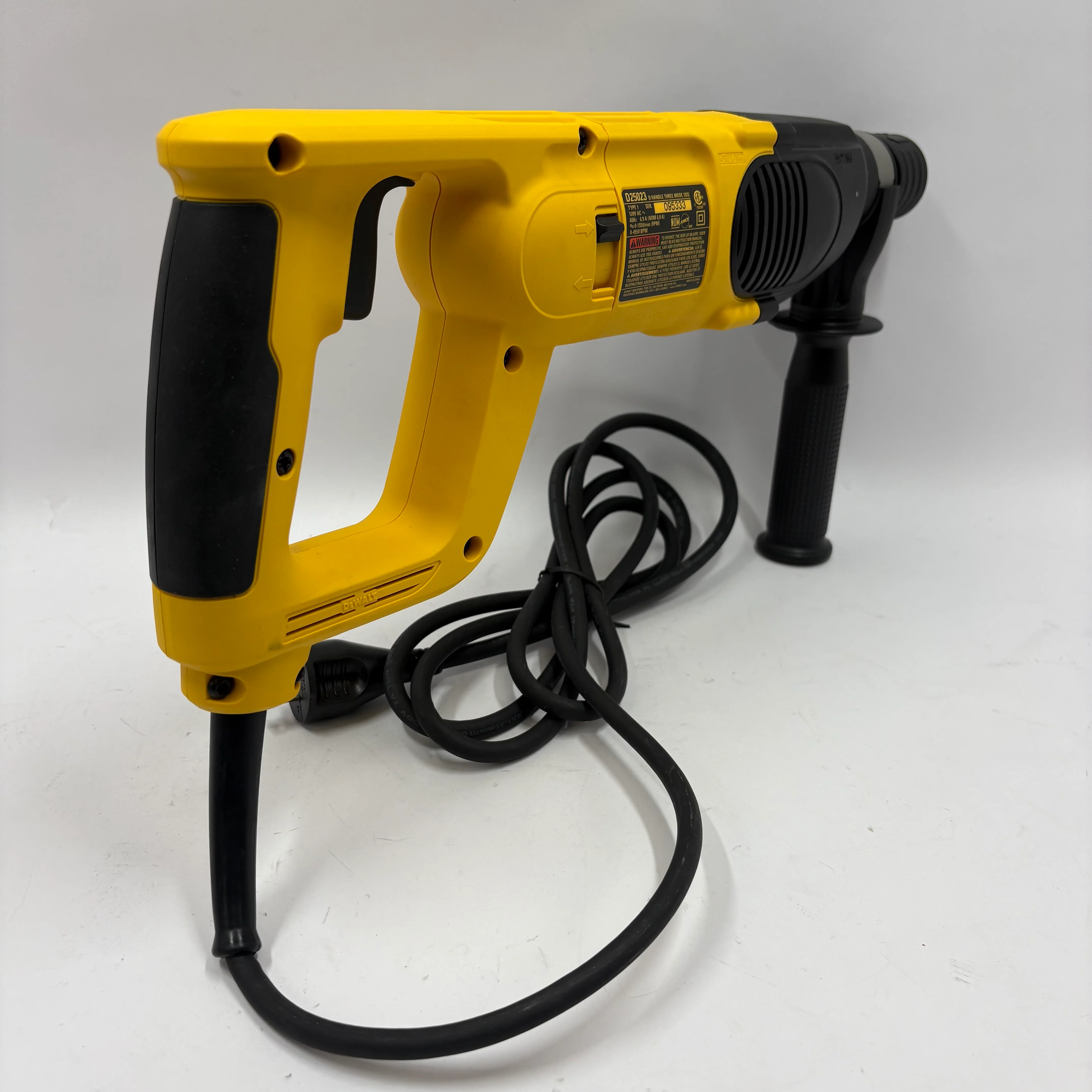 DeWalt D25023 7/8" (22mm) Compact SDS Rotary Hammer D25023 - Image 4