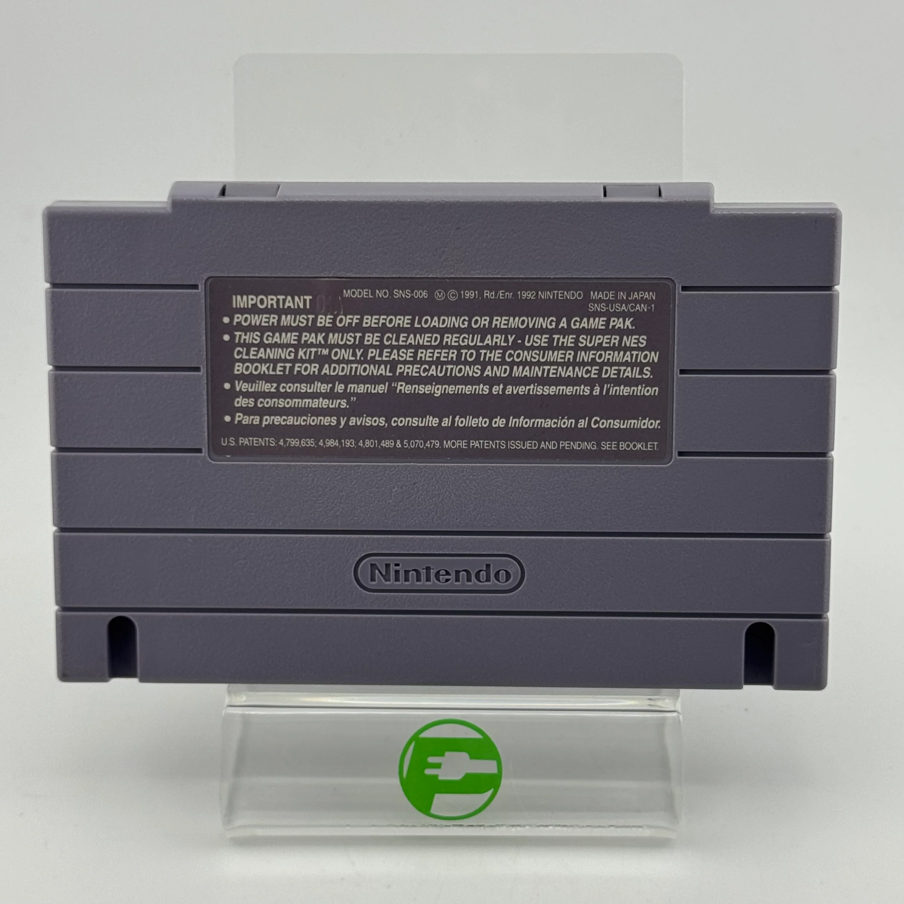 Donkey Kong Country (Super Nintendo SNES, 1994) Cartridge Only - Image 4