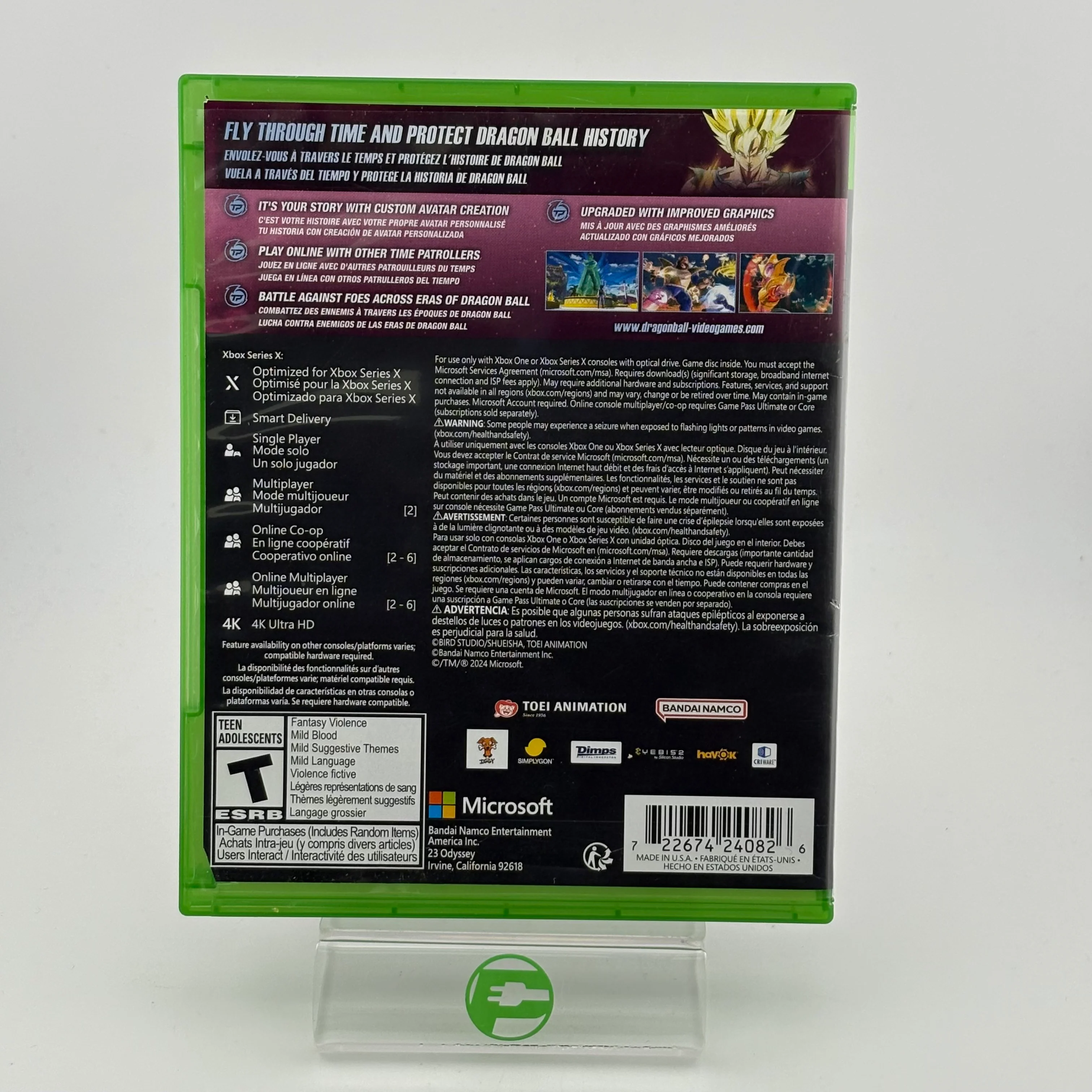 Dragon Ball Xenoverse 2 (Microsoft Xbox Series X, 2024) - Image 2