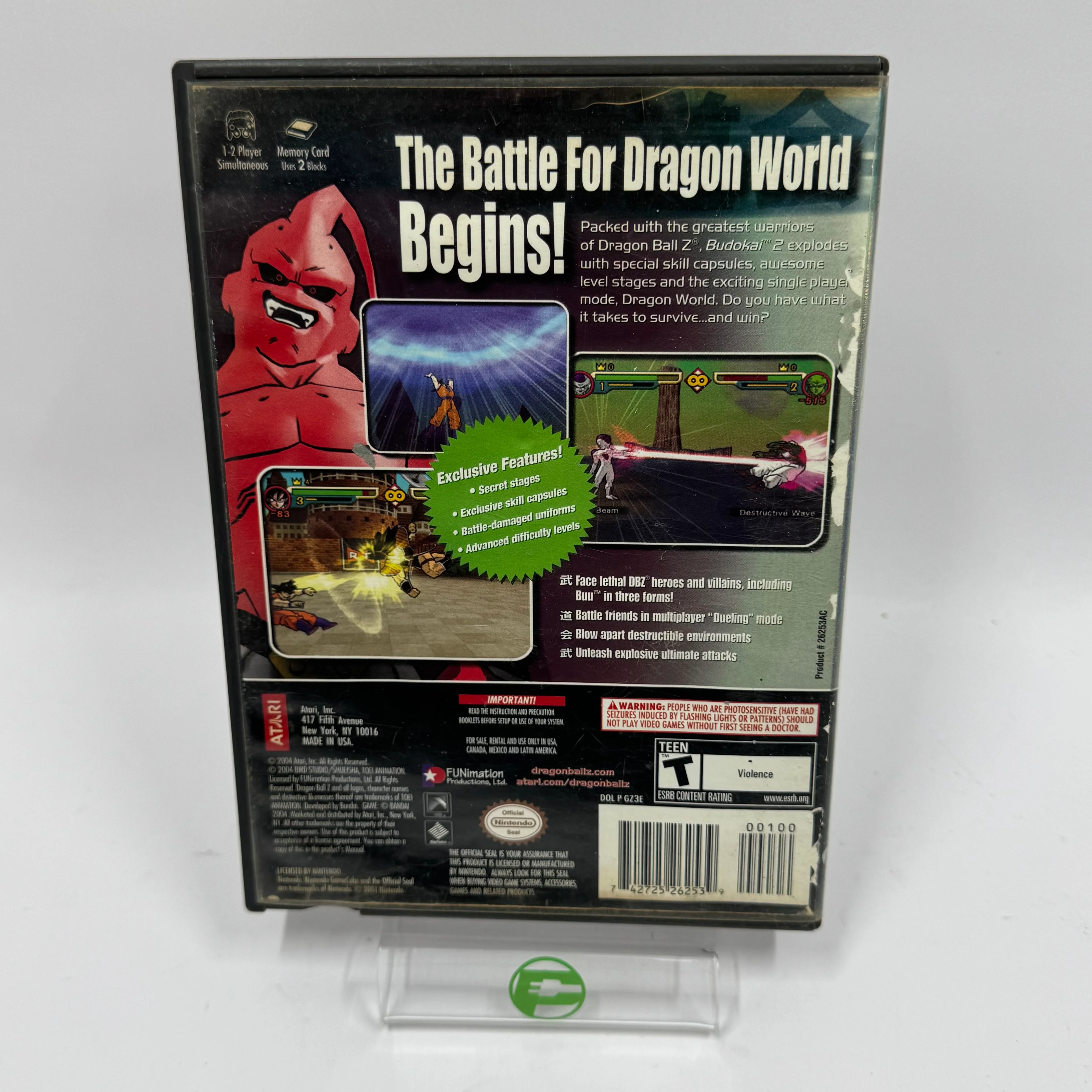 Dragon Ball Z Budokai 2 (Nintendo GameCube, 2004) - Image 4