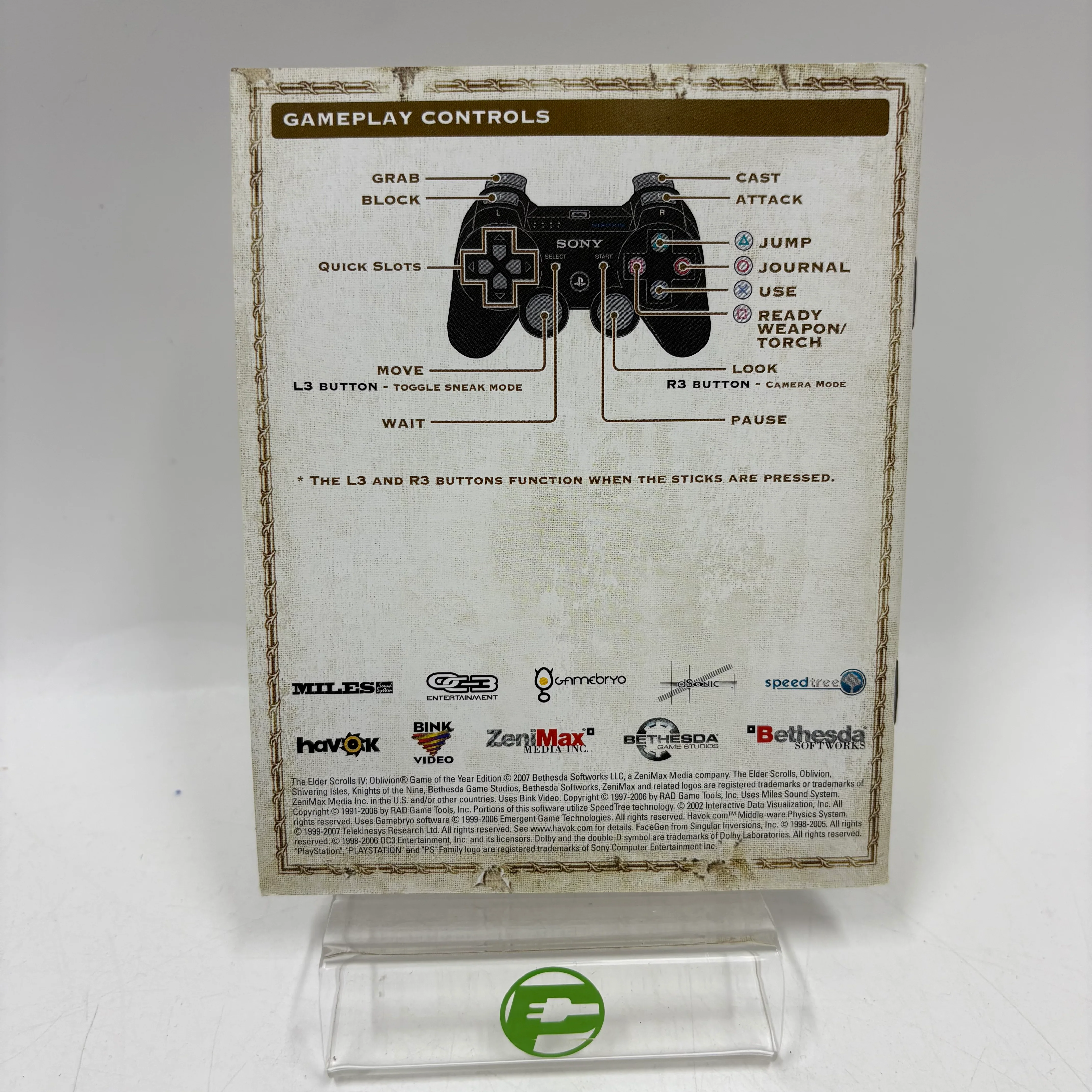 Elder Scrolls IV Oblivion [Game of the Year] (Sony PlayStation 3 PS3, 2007) - Image 6