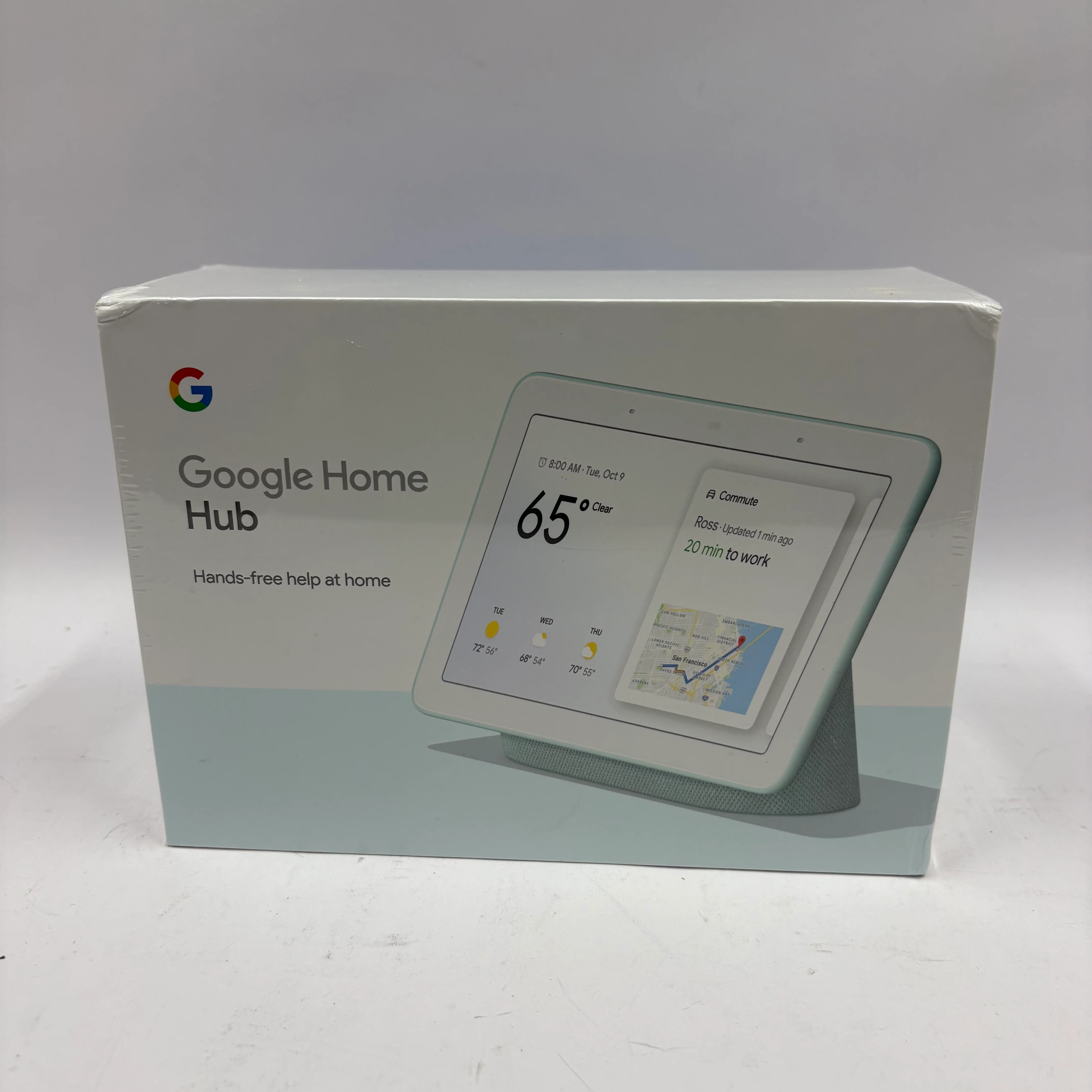 Google Home Hub 1st Gen Smart Display Green GA00578-US