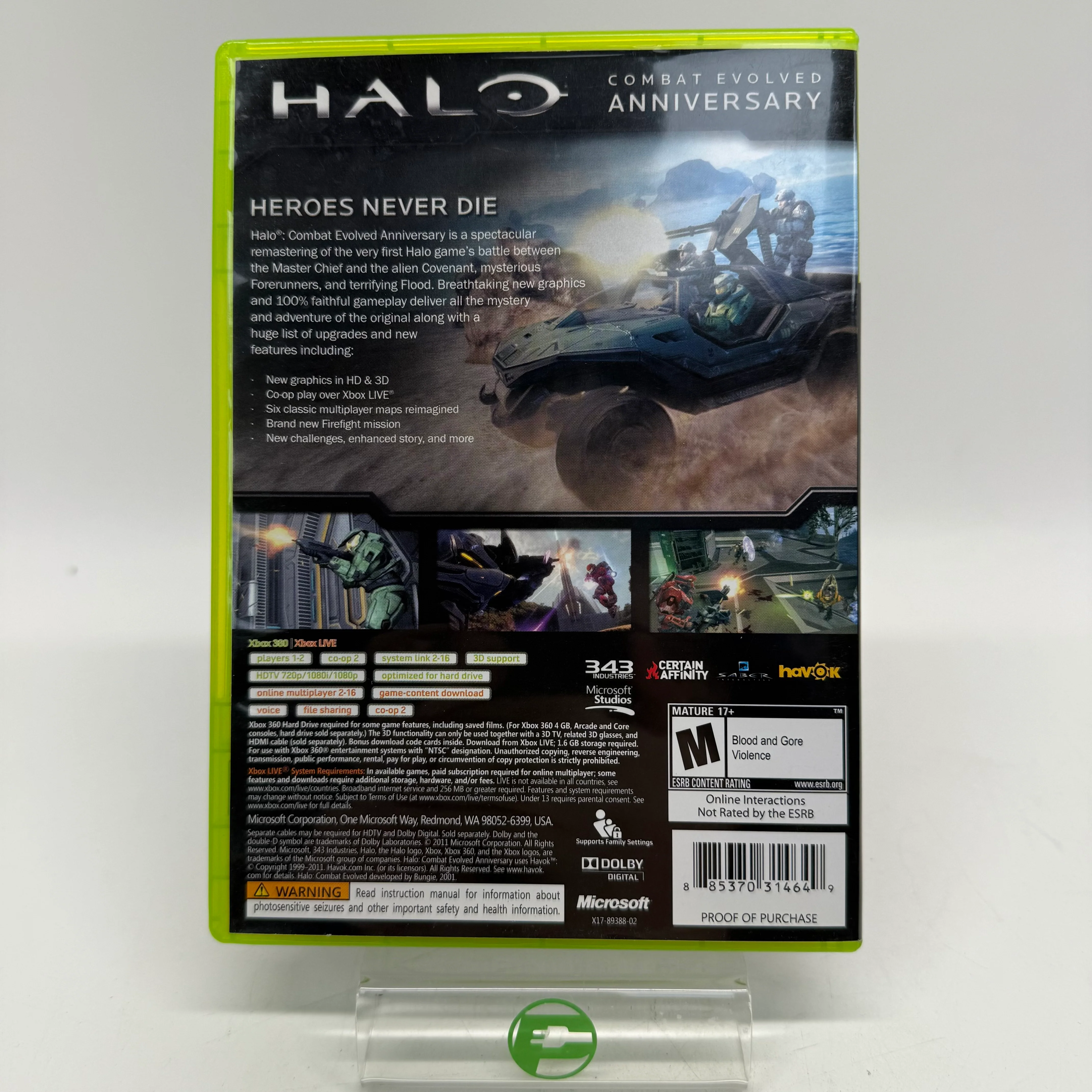 Halo: Combat Evolved Anniversary (Microsoft Xbox 360, 2011) - Image 2