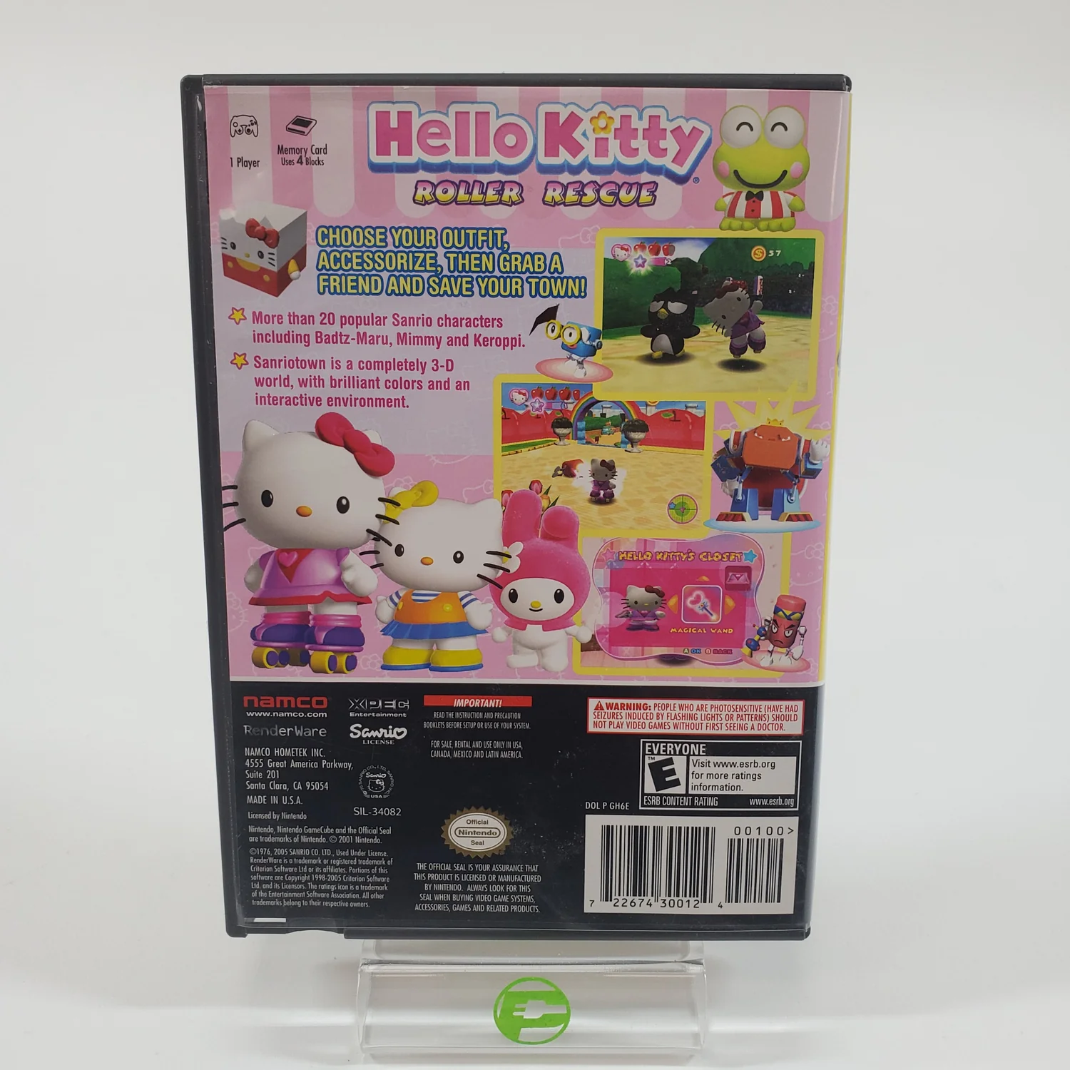 Hello Kitty Roller Rescue (Nintendo GameCube, 2005) - Image 2