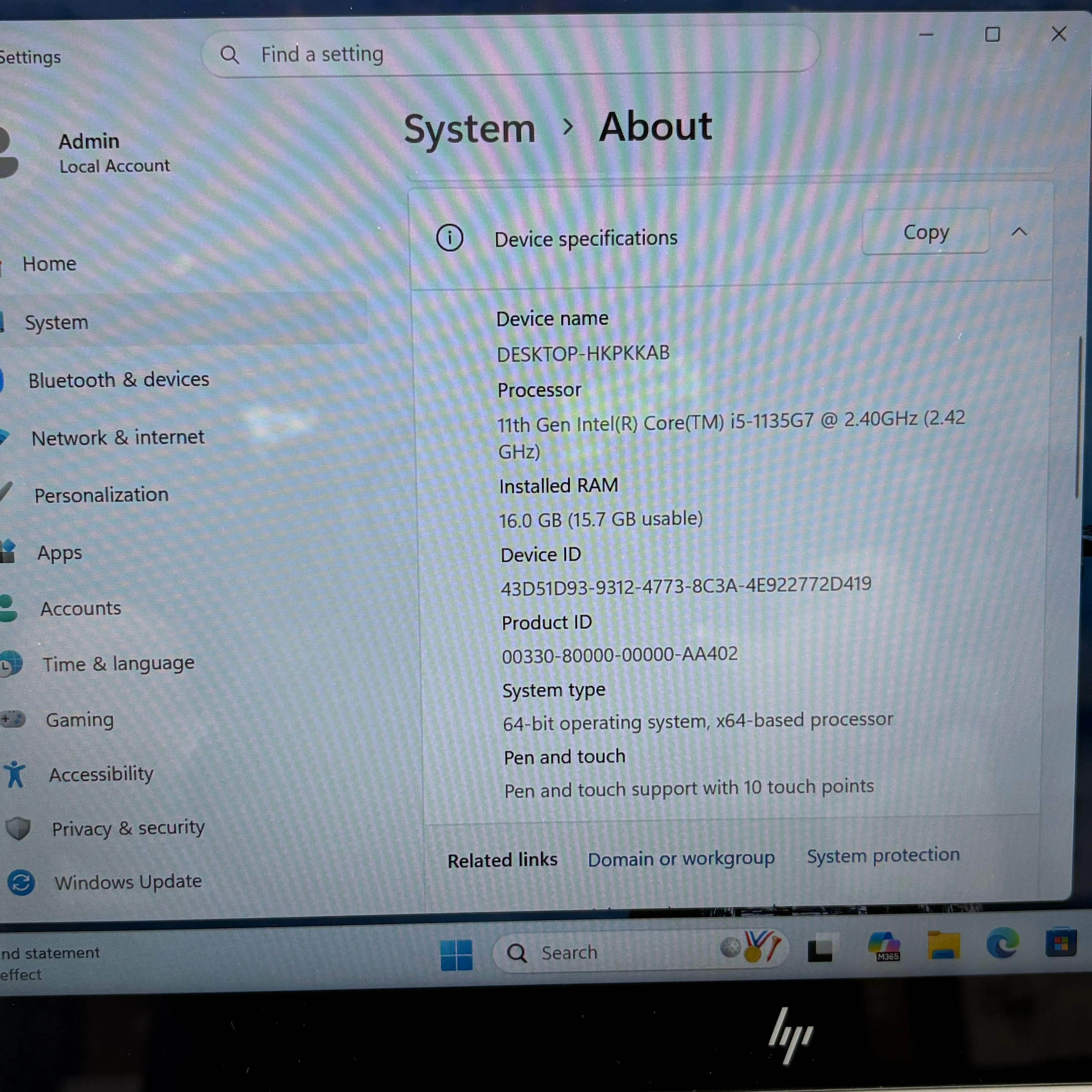 HP EliteBook x360 830 G8 14.4" i5-1135G7 2.4GHz 16GB RAM 256GB SSD - Image 2