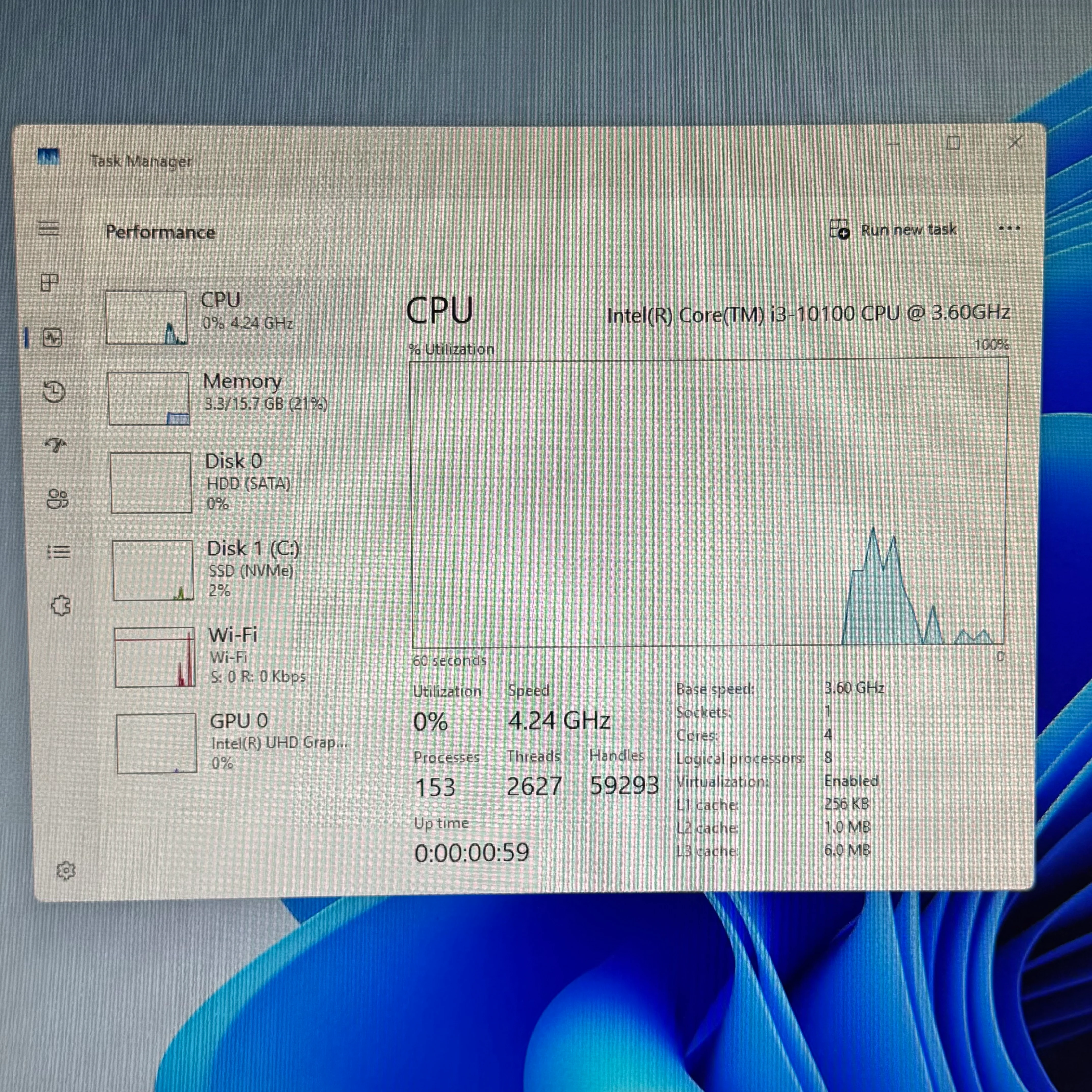 Lenovo IdeaCentre Mini 5 i3-10100 16GB RAM 128GB SSD 1TB HDD Desktop Only - Image 7