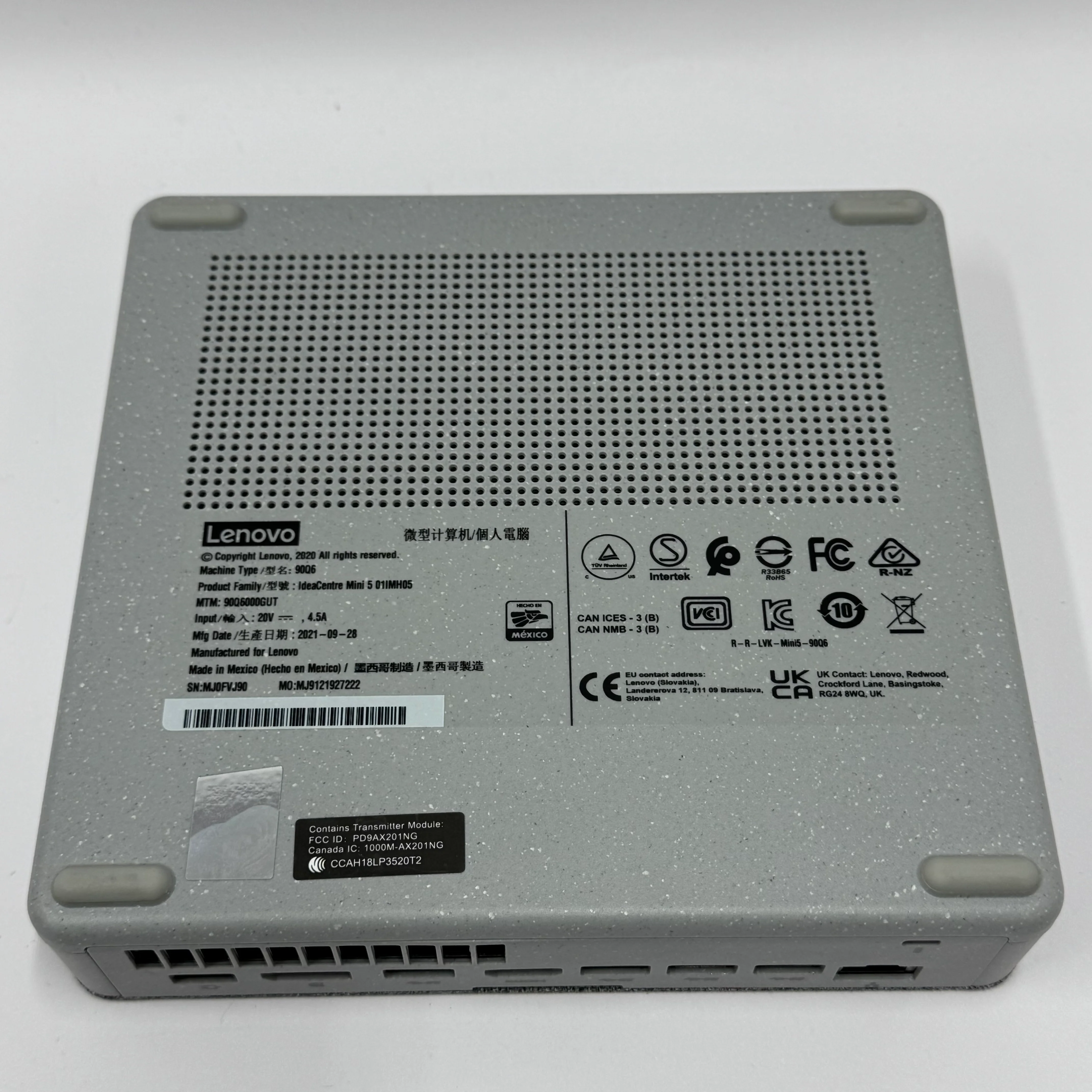 Lenovo IdeaCentre Mini 5 i5-10400T 16GB RAM 256GB SSD 1TB HDD Desktop Only - Image 5