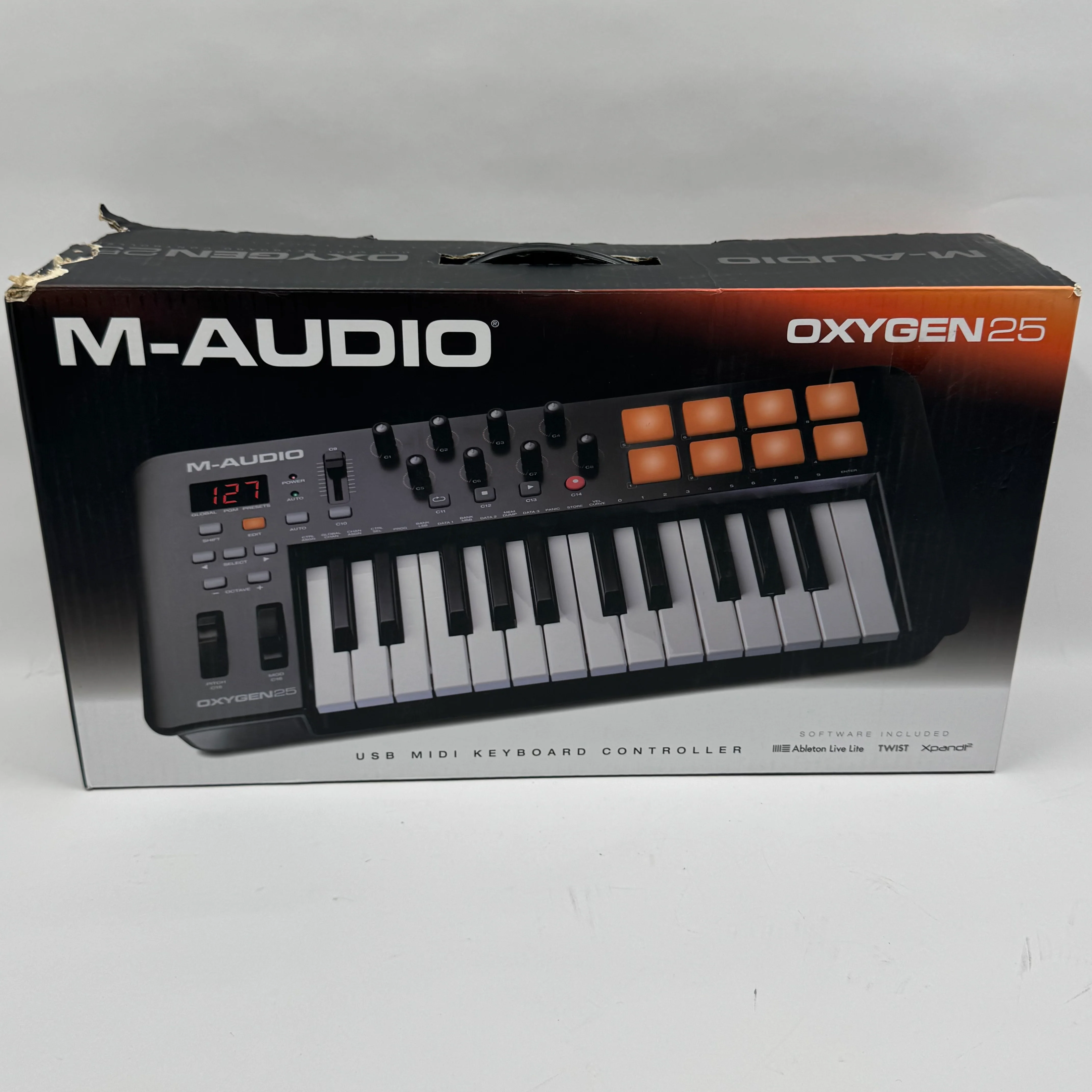 M-Audio Oxygen 25 MK IV USB MIDI Keyboard Controller - Image 7