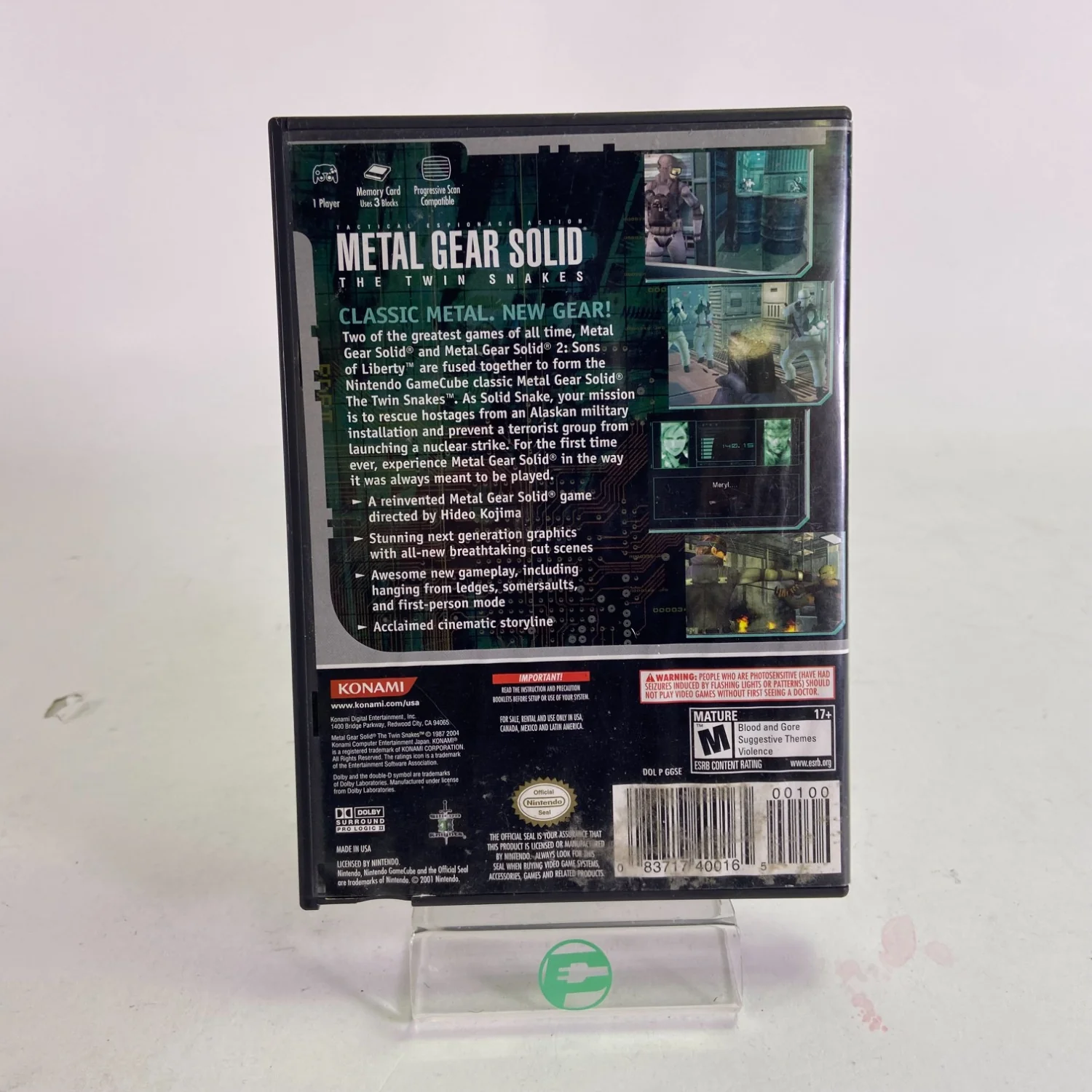 Metal Gear Solid Twin Snakes (Nintendo GameCube, 2004) - Image 2
