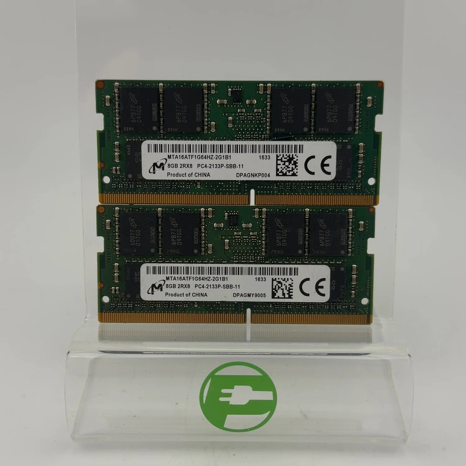 Micron  16GB (2x8GB) RAM DDR4 2133MHz MTA16ATF1G64HZ-2G1B1