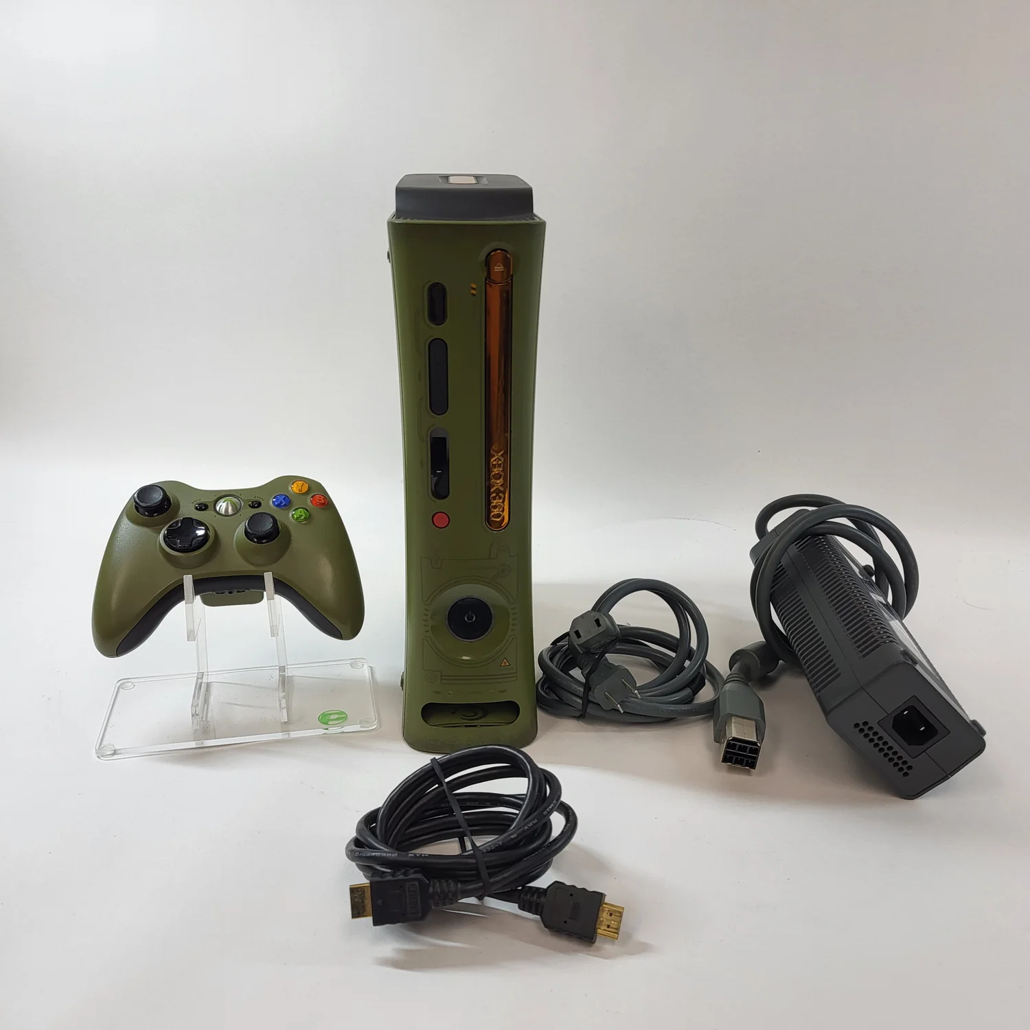 Microsoft Xbox 360 20GB Console Gaming System Halo 3 Edition Green - Image 2