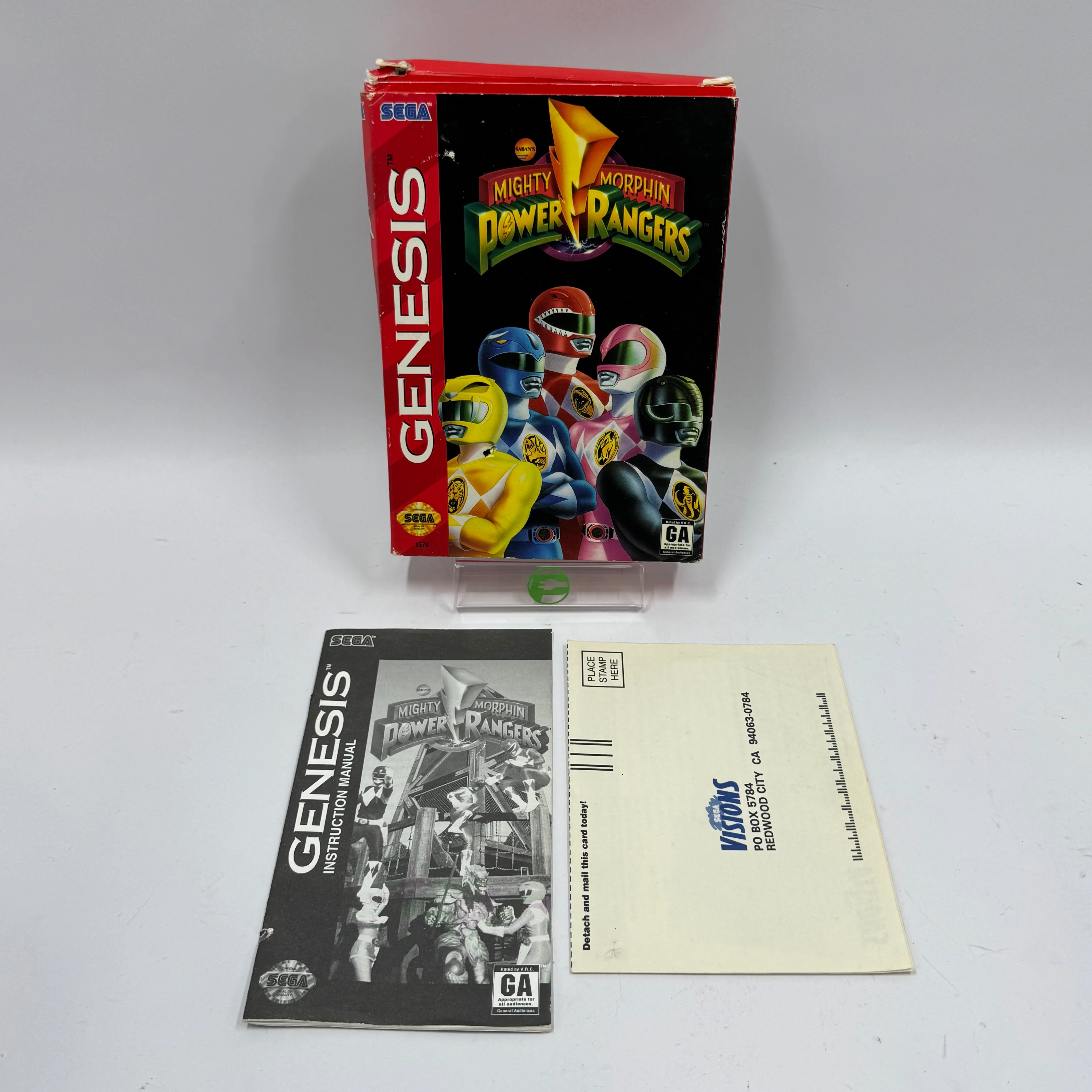 Mighty Morphin Power Rangers (Sega Genesis, 1993) - Image 6