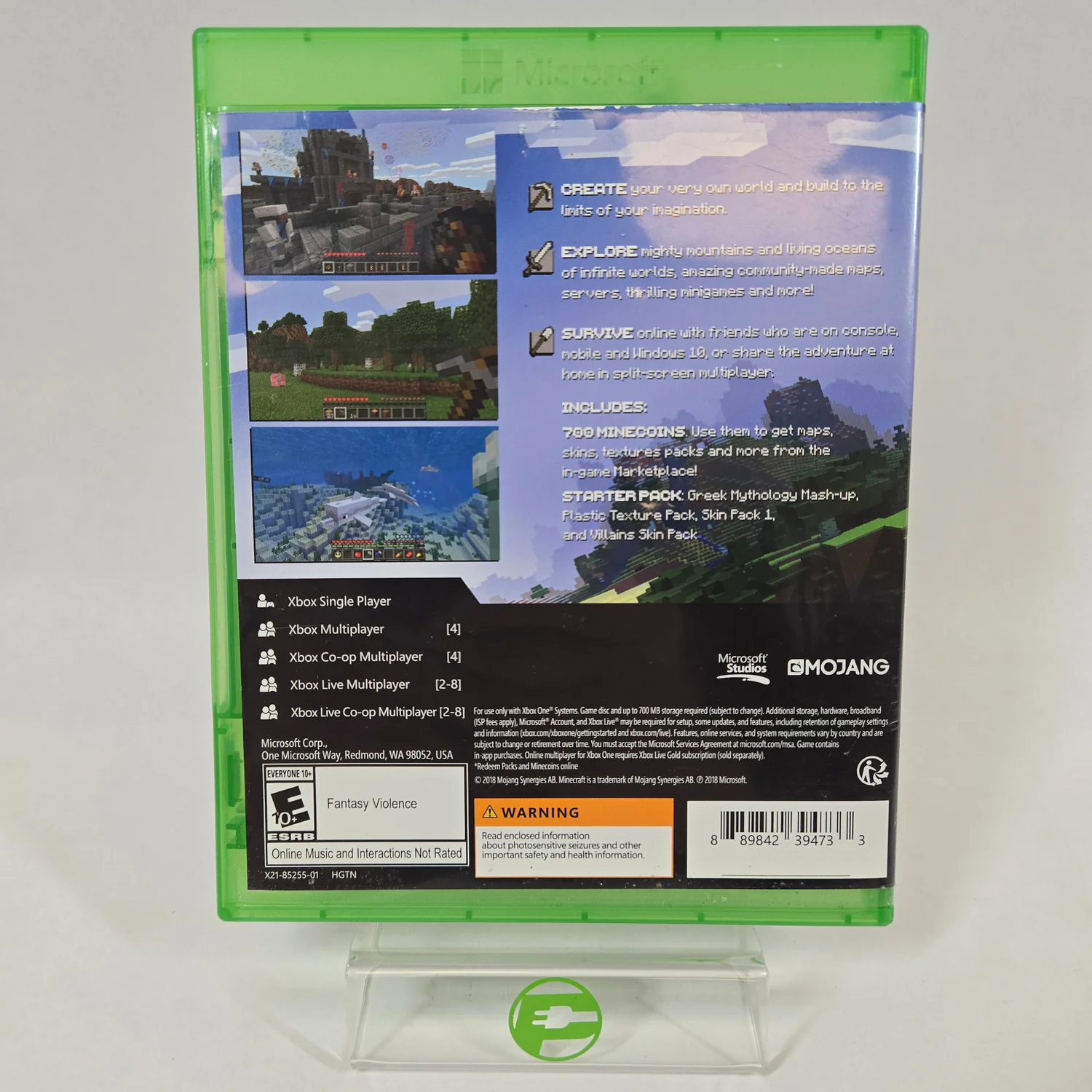 Minecraft Starter Collection (Microsoft Xbox One, 2018) - Image 2