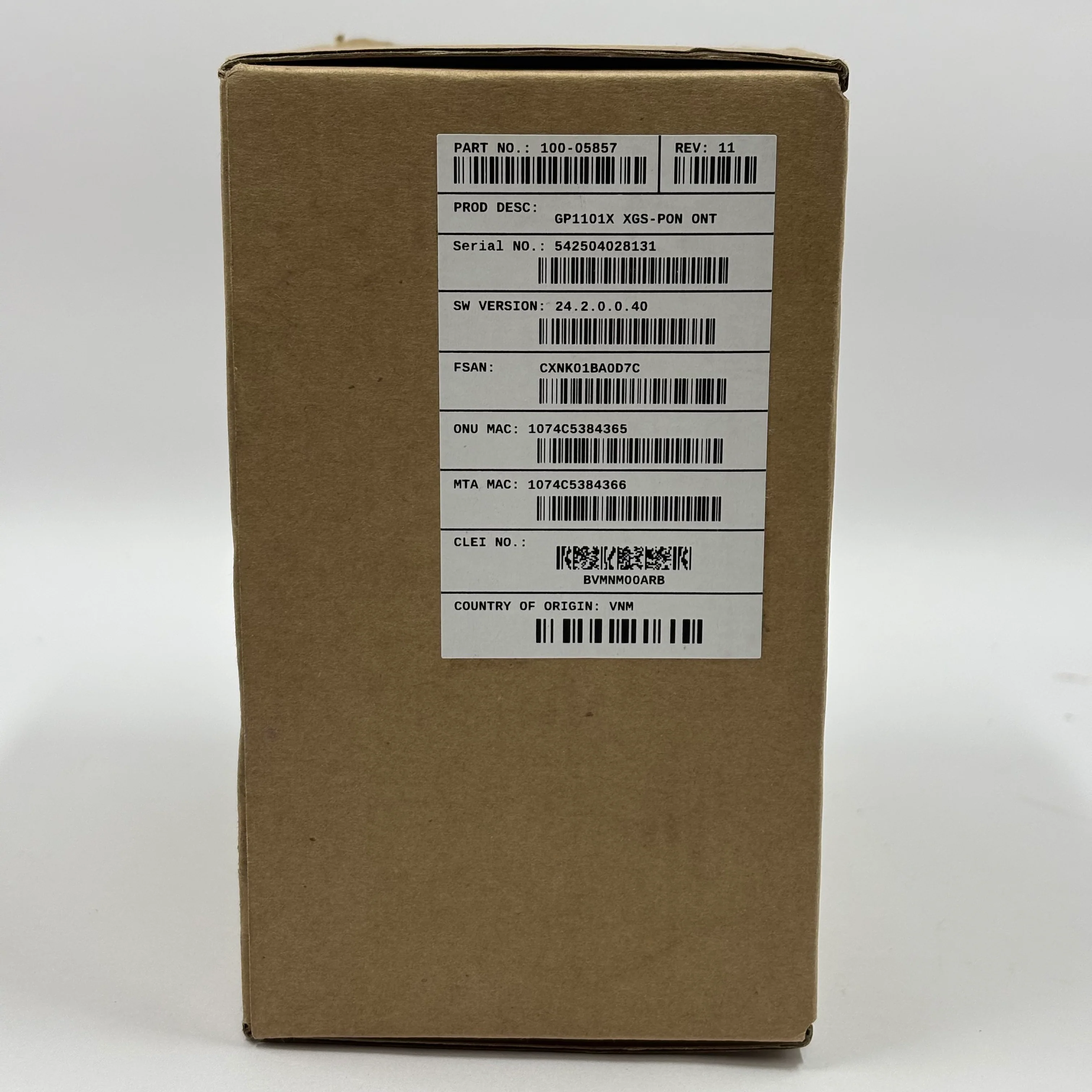 New Calix GigaPoint GP1101X Fiber Optical Network Terminal 100-05857 - Image 2