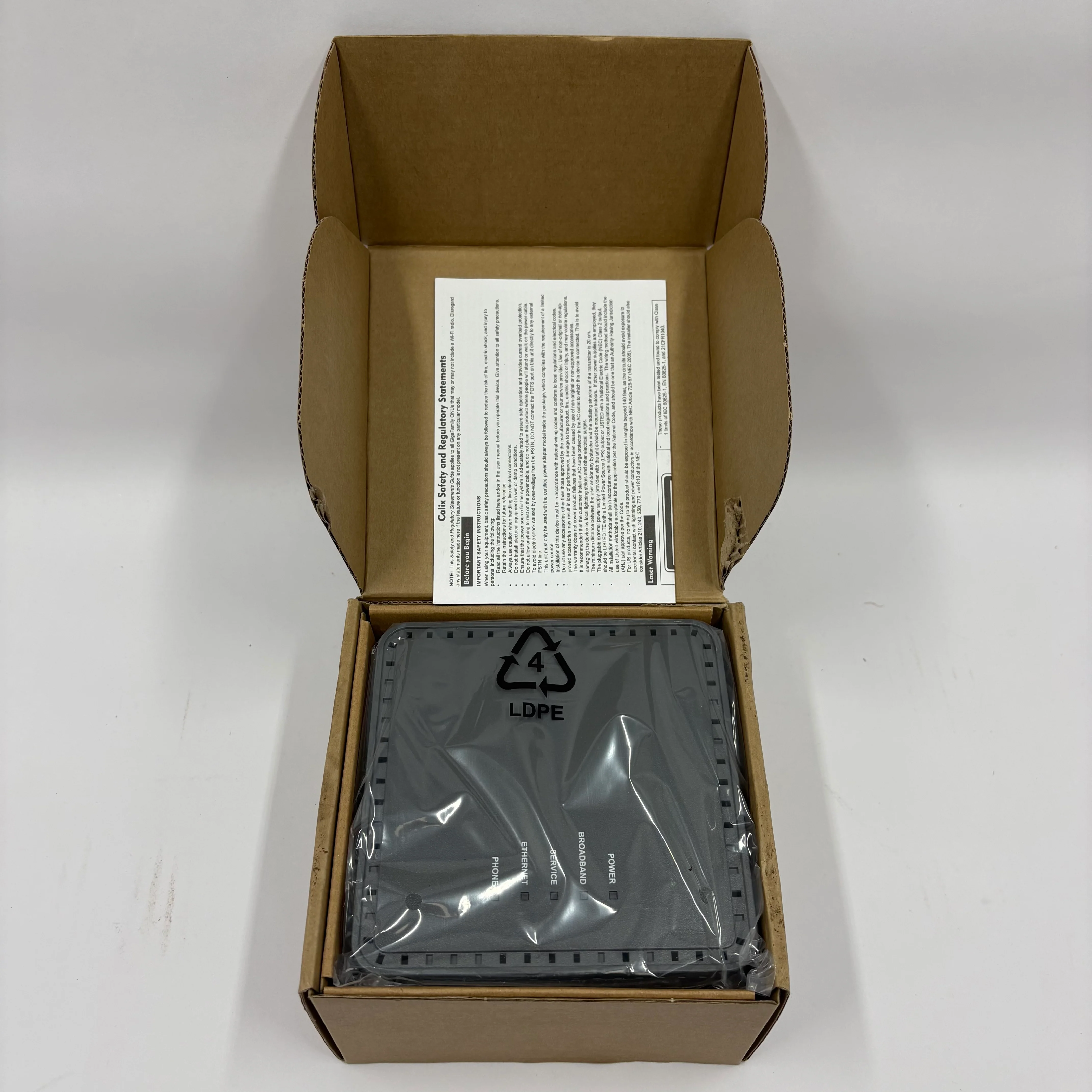New Calix GigaPoint GP1101X Fiber Optical Network Terminal 100-05857 - Image 3