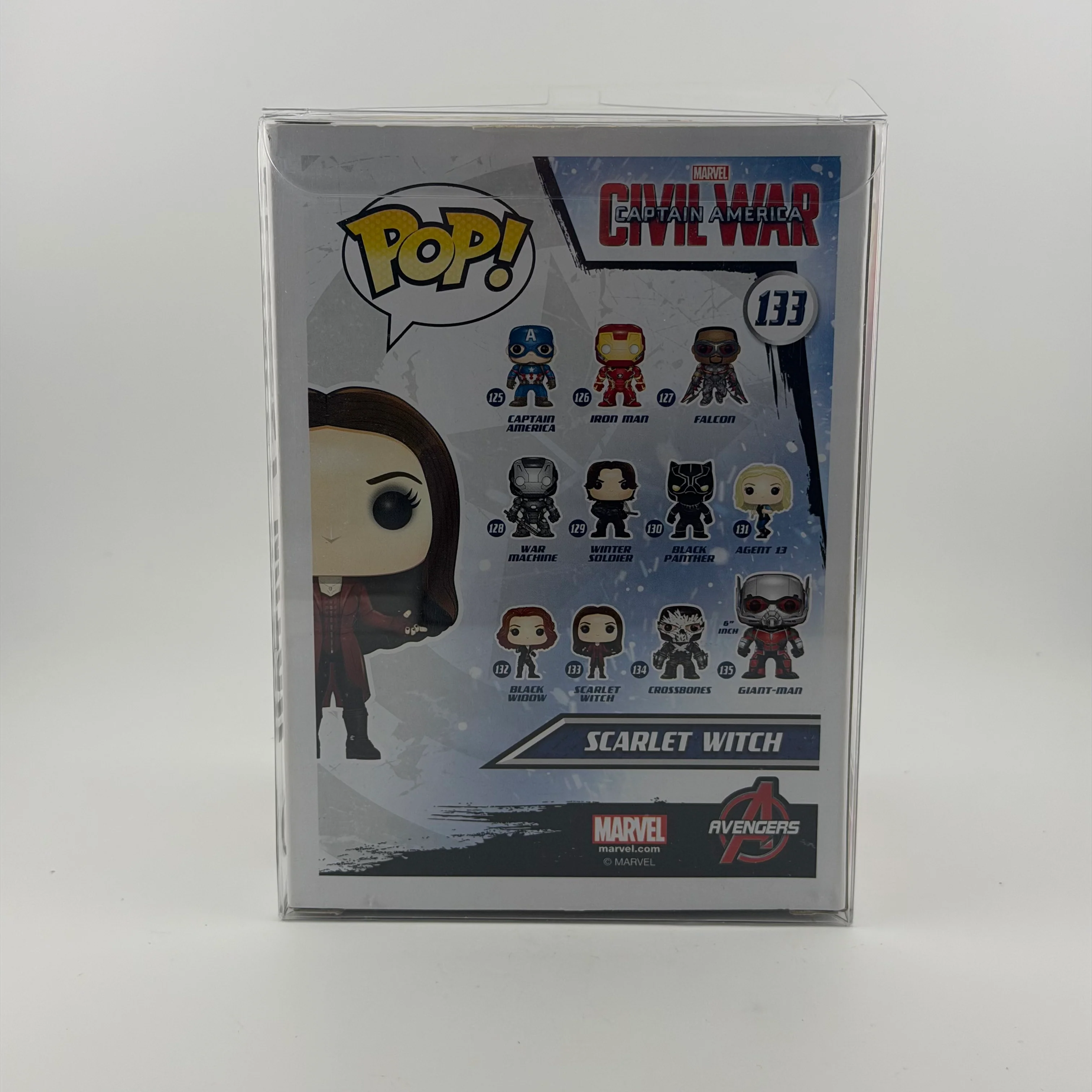 New Funko Pop Captain America Civil War Scarlet Witch #133 - Image 3