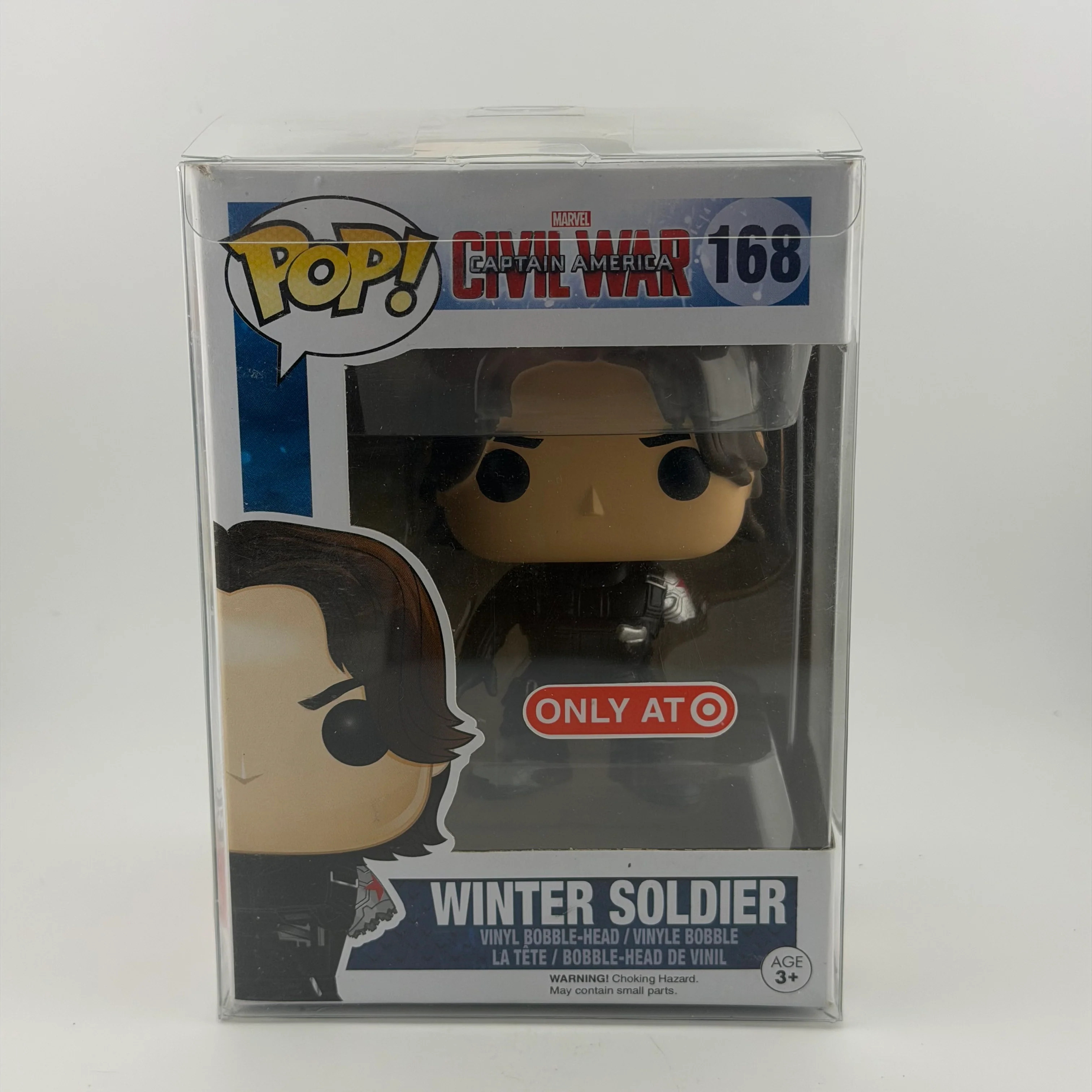 New Funko Pop Captin America Civil War Winter Soldier #168