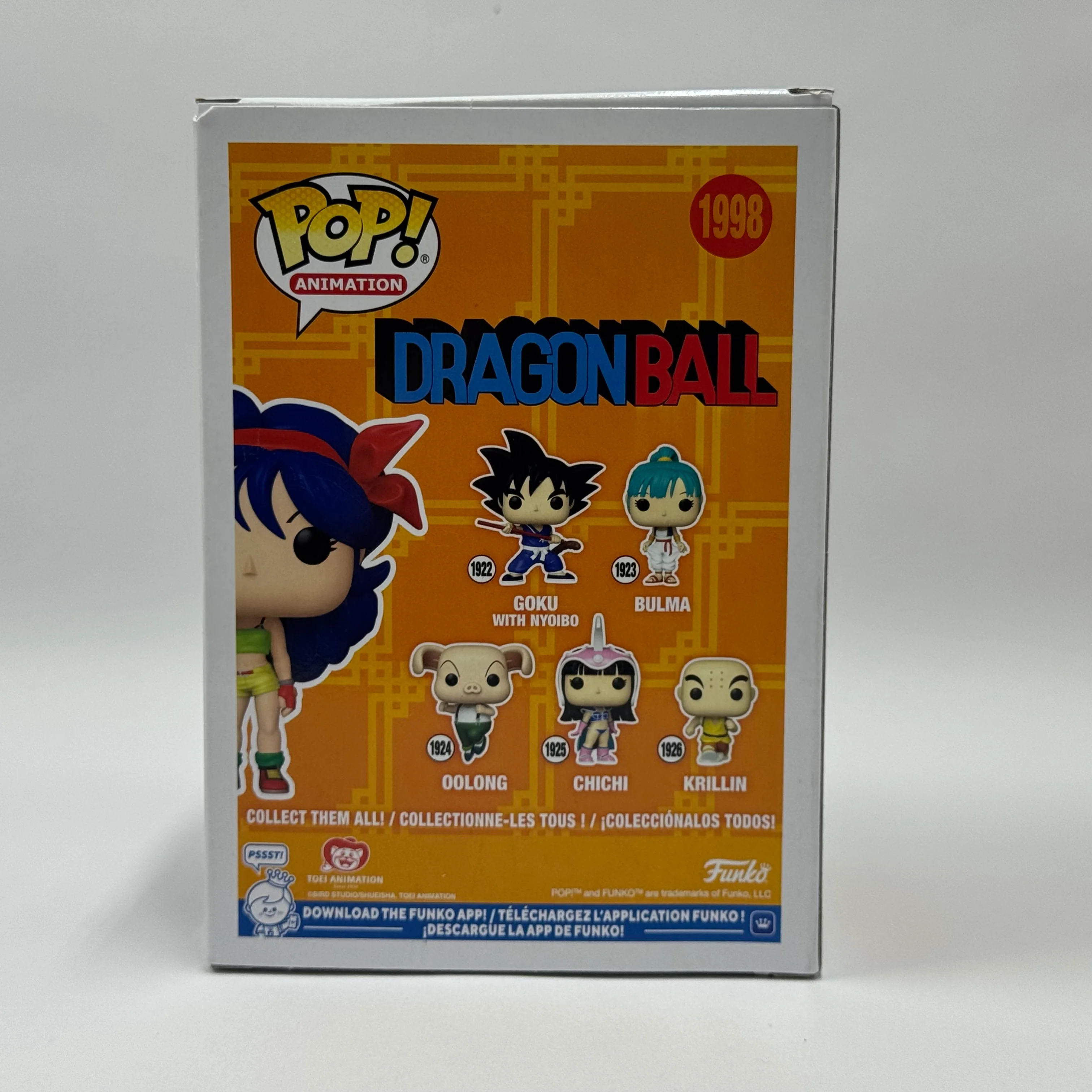New Funko Pop! Dragon Ball Lunch (Blue Hair) Vinyl Figure #1998 - Image 3
