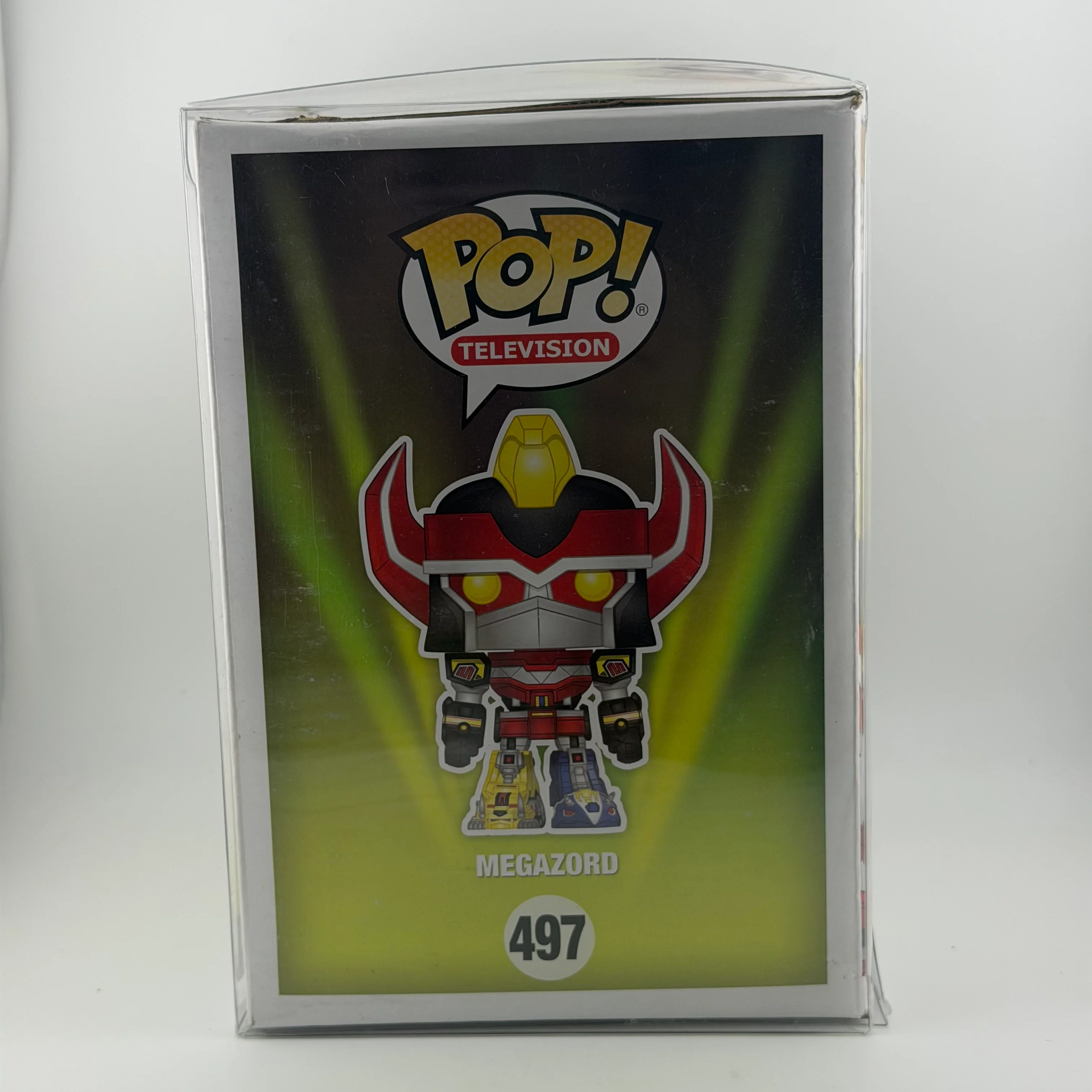 New Funko Pop Power Rangers Megazord #497 - Image 2