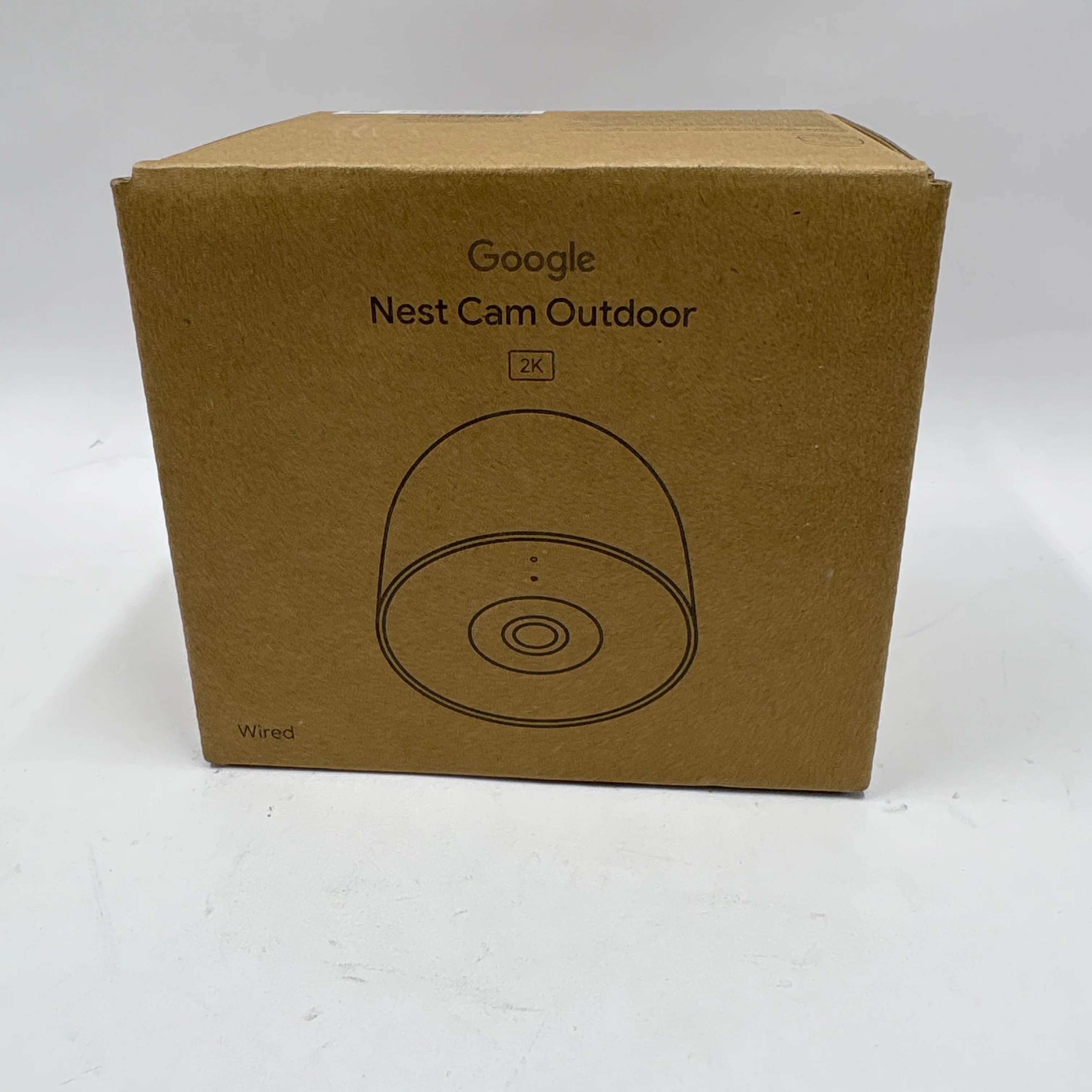 New Google Nest Cam Outdoor (Wired 2nd Gen) Smart Doorbell Camera GPJ15