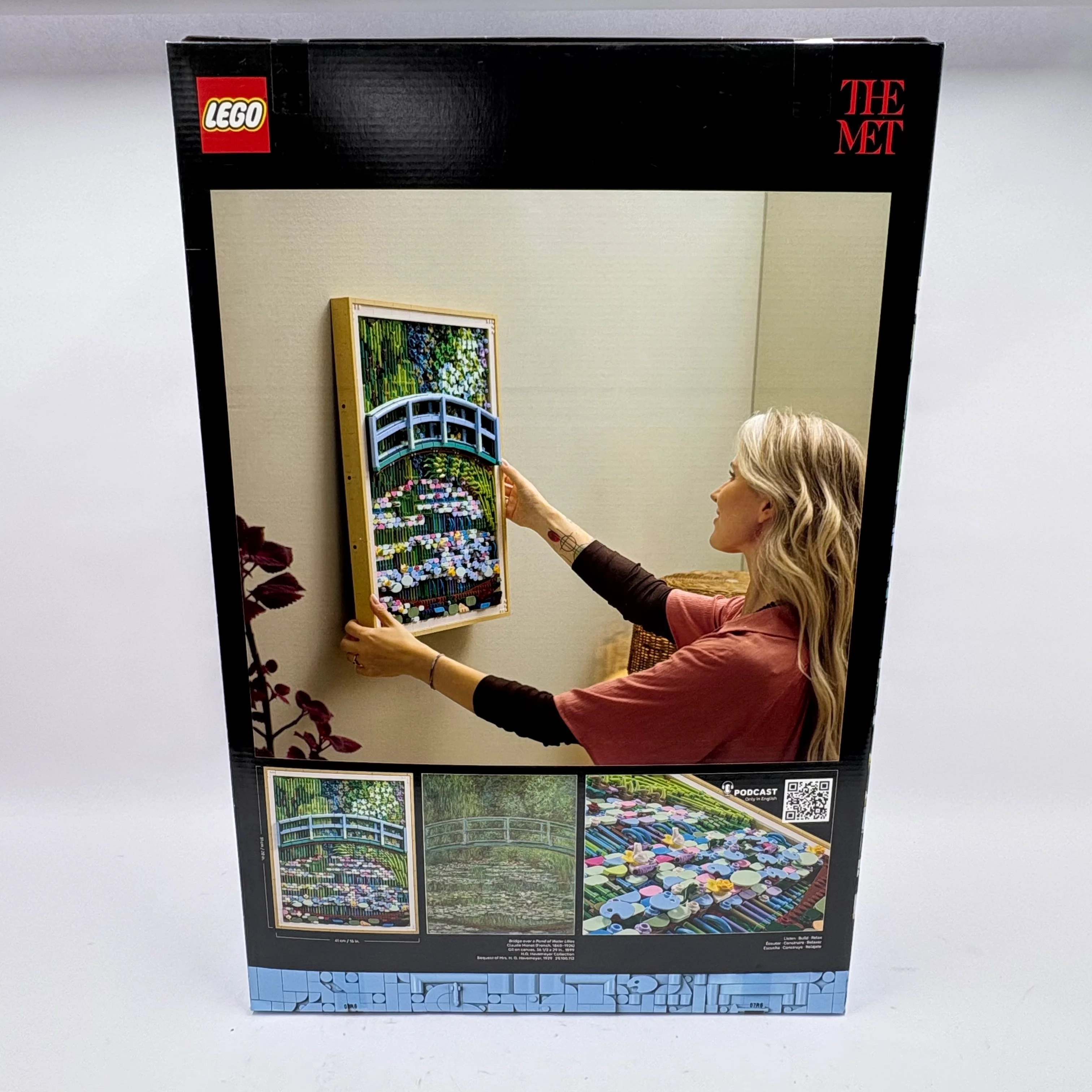 New Lego The Met Bridge over a Pond of Water Lilies Lego Set 6589597 - Image 2
