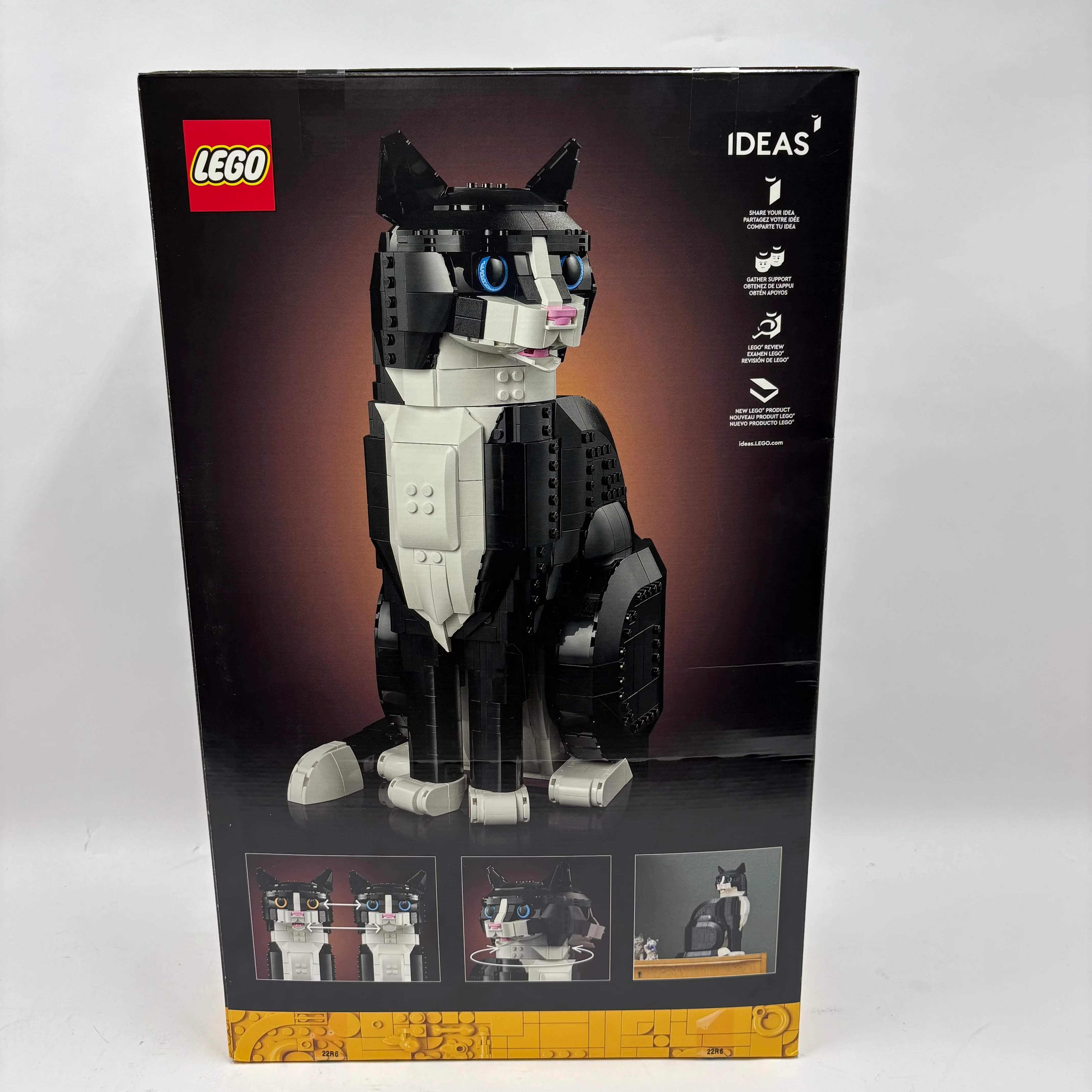 New Lego Tuxedo Cat Building Kit 6474650 - Image 2