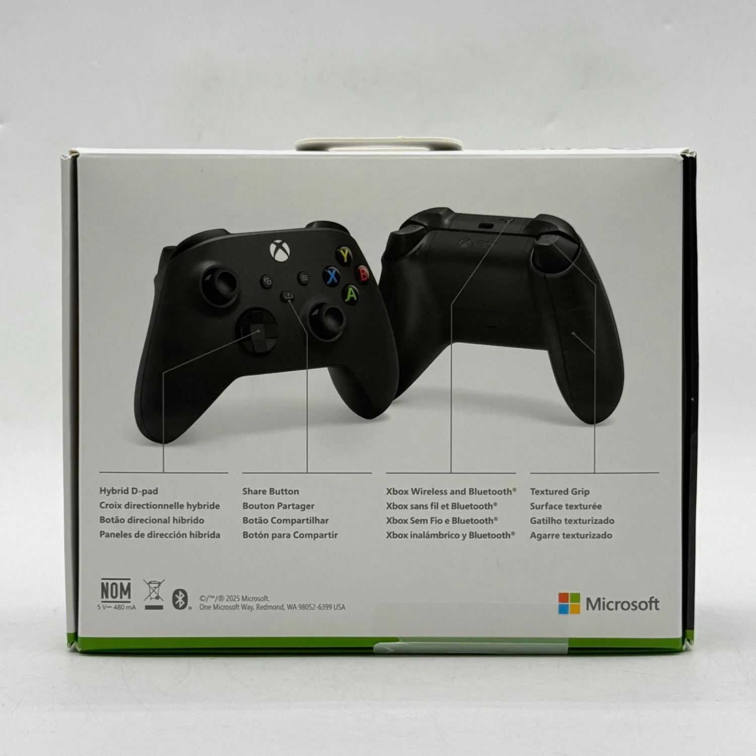 New Microsoft Xbox Series X|S Wireless Controller Carbon Black 1914 - Image 2