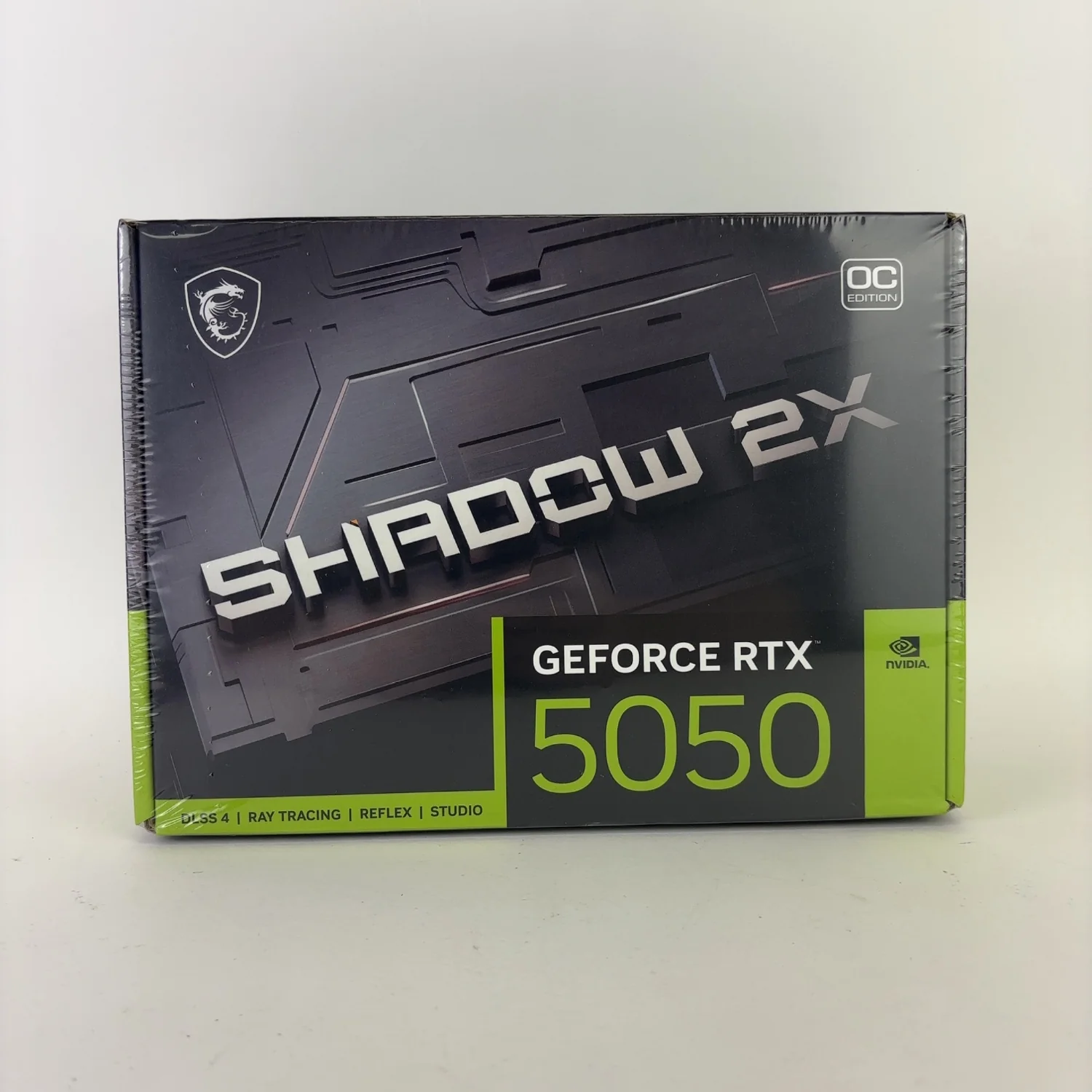 New MSI GeForce RTX 5050 SHADOW 2X OC 8GB GDDR6 Graphics Card 912-V538-018