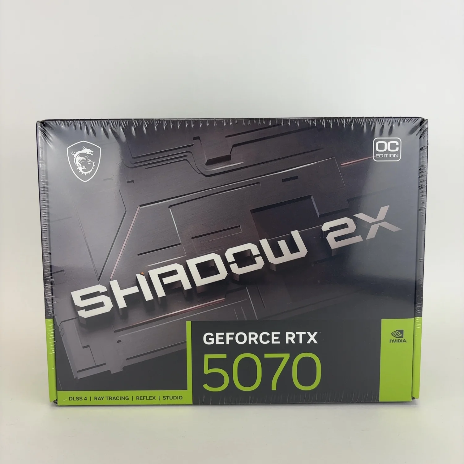 New MSI GeForce RTX 5070 SHADOW 2X OC 12GB GDDR7 Graphics Card 912-V532-076