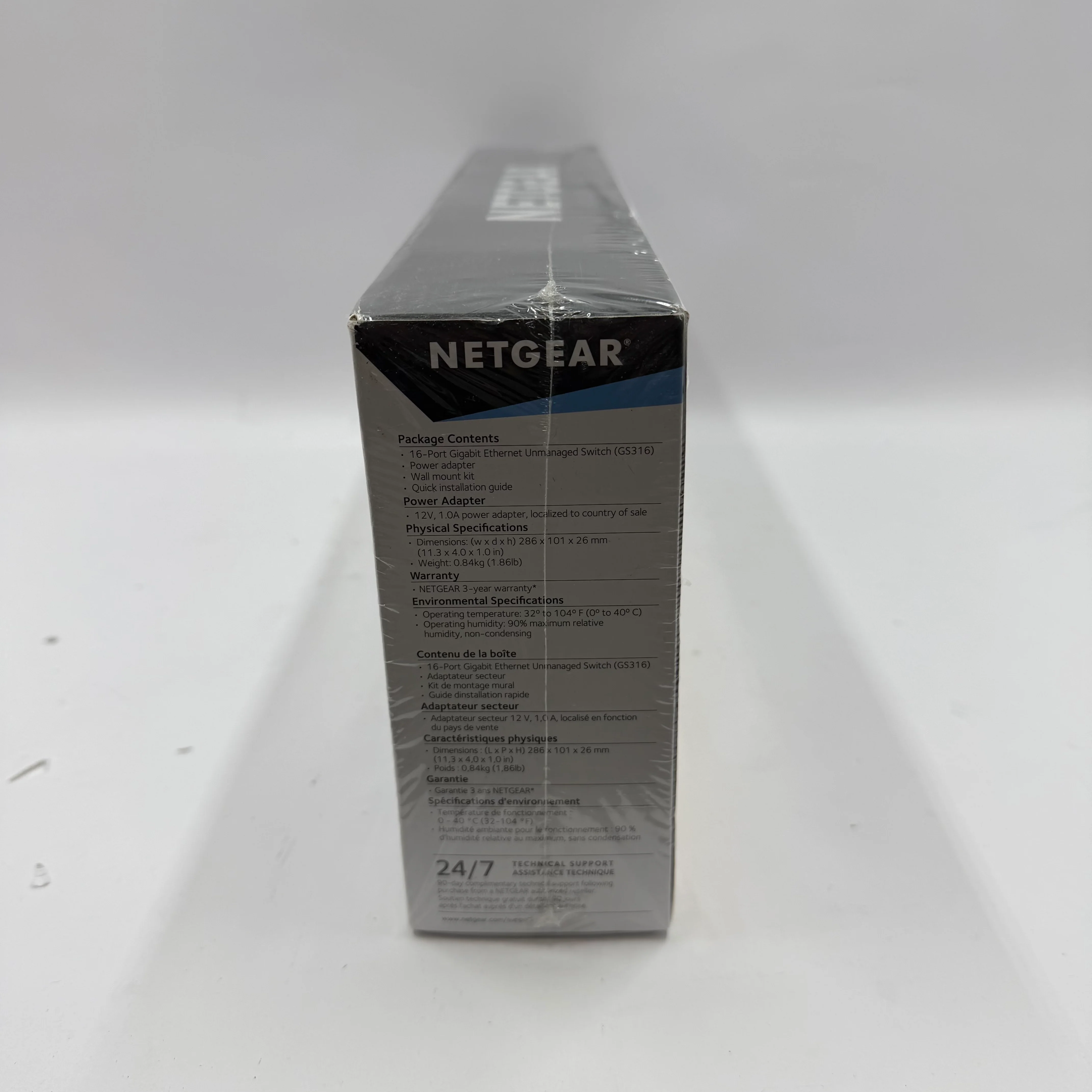 New NetGear GS316 Gigabit Ethernet Switch - Image 2