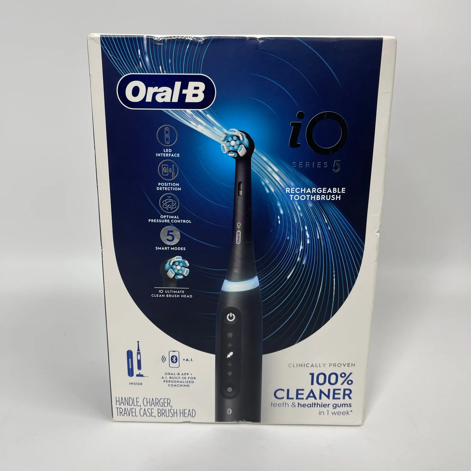New Oral-B iO Series 5 Rechargeable Electric Toothbrush - Image 2