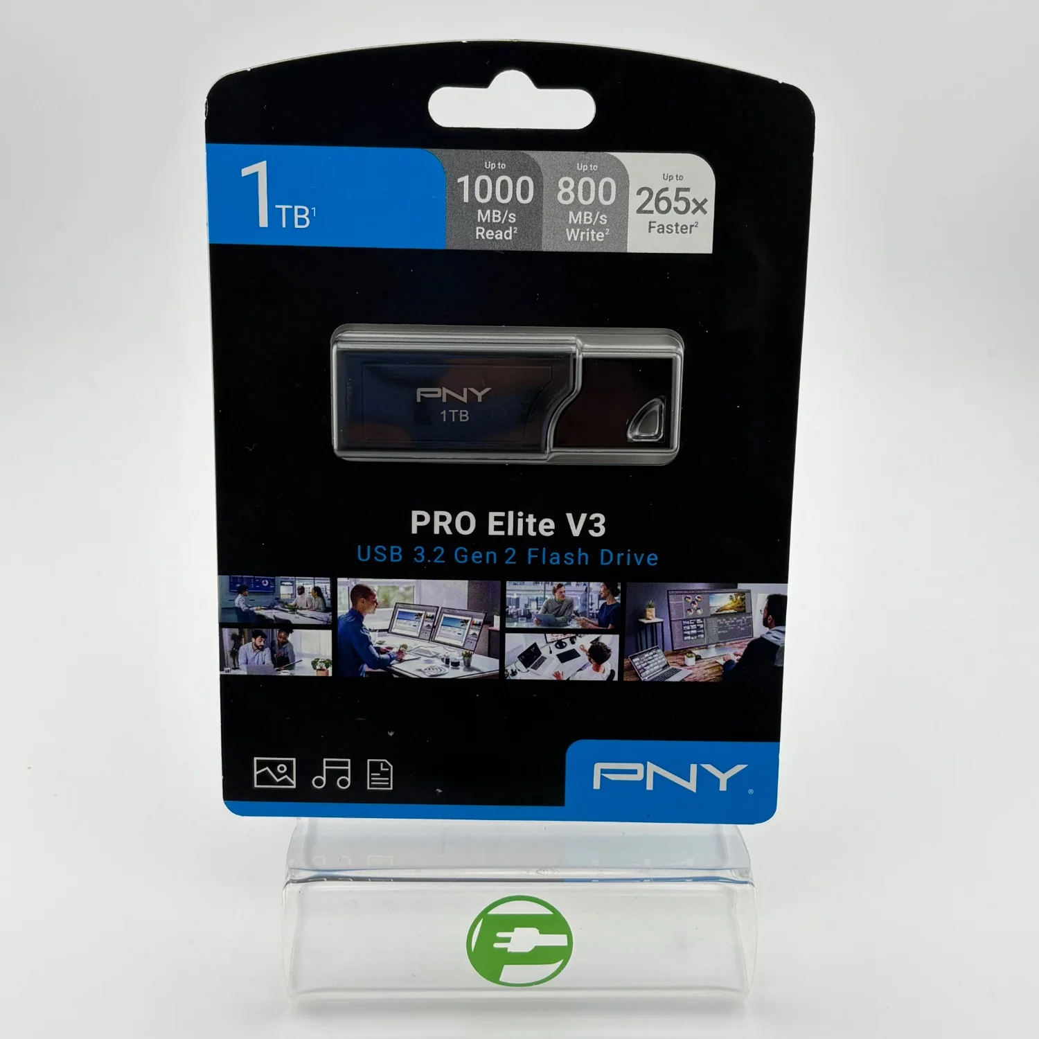 New PNY Pro Elite V3 USB 3.2 Gen 2 Flash Drive P-FD1TBPR0V3