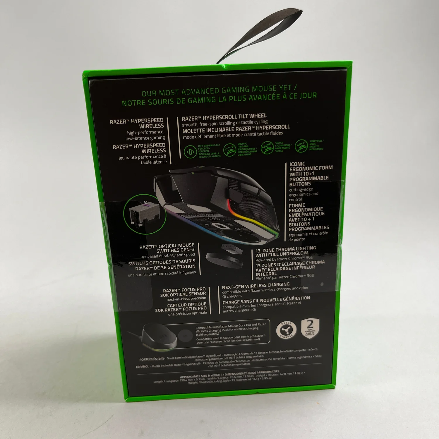 New Razer Basilisk V3 Pro Wireless Gaming Mouse RZ01-0462 - Image 2