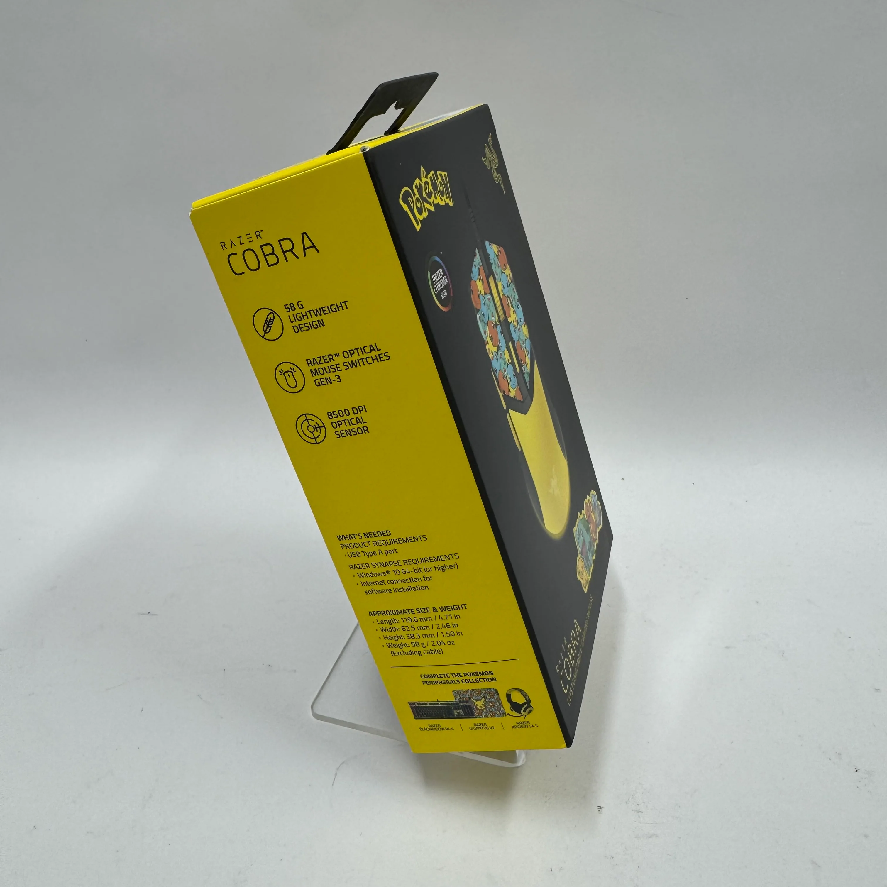 New Razer Cobra Pokemon Wireless Gaming Mouse RZ01-04650400-R3M1 - Image 3