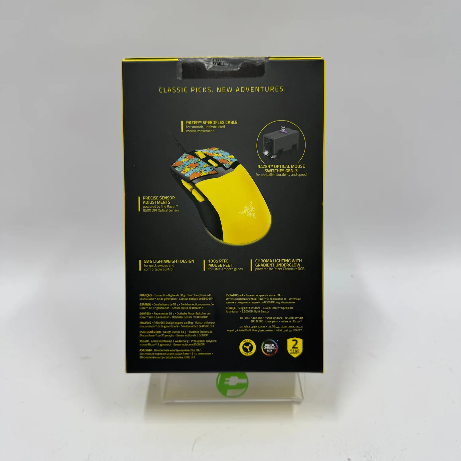 New Razer Cobra Pokemon Wireless Gaming Mouse RZ01-04650400-R3M1 - Image 2