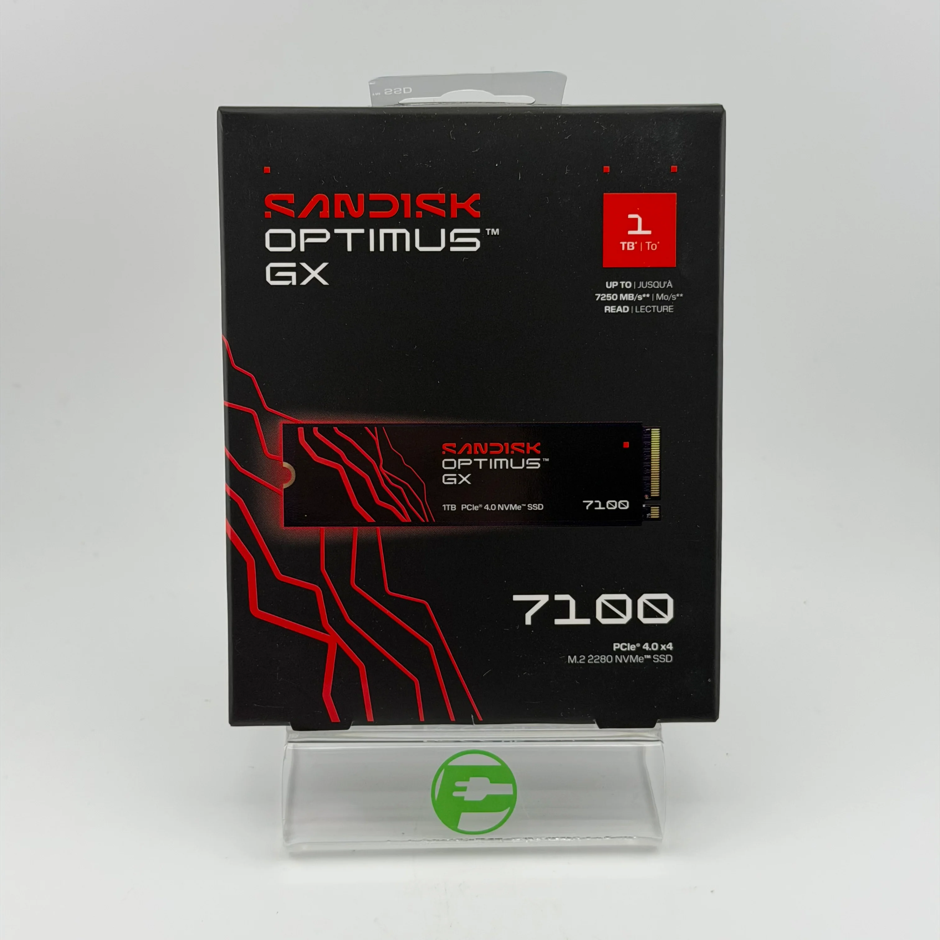 New Sandisk Optimus GX 7100 1TB NVMe SSD SDSP71100TAN-000G1