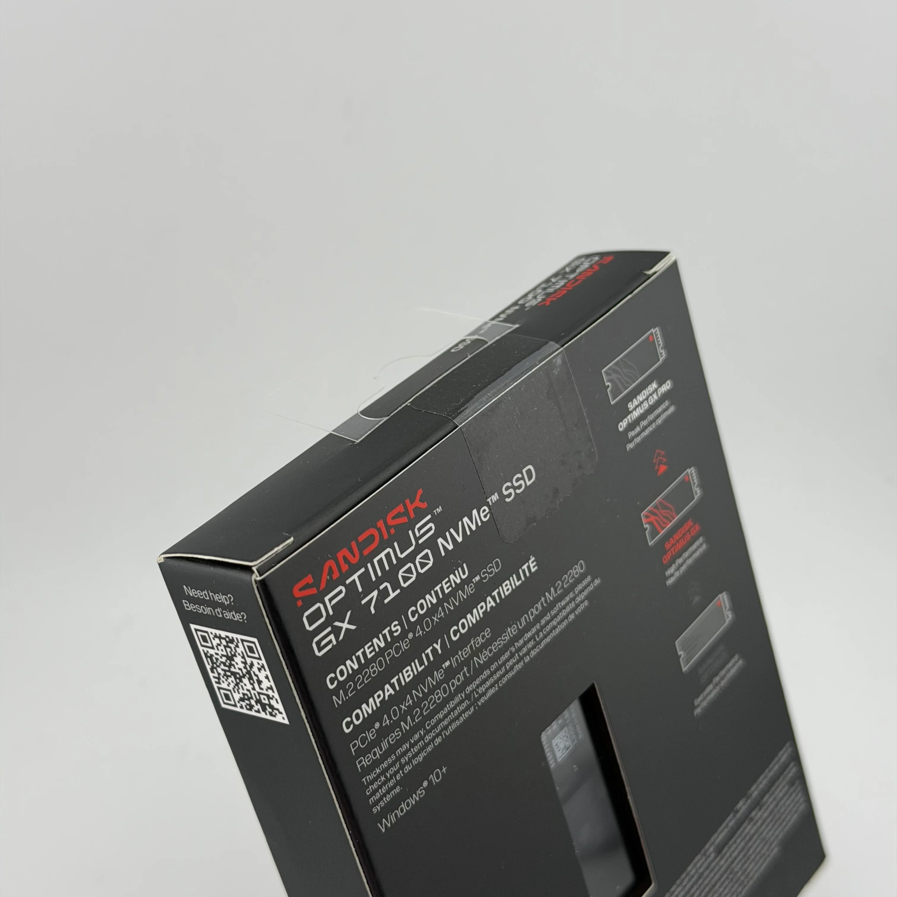 New Sandisk Optimus GX 7100 1TB NVMe SSD SDSP71100TAN-000G1 - Image 3