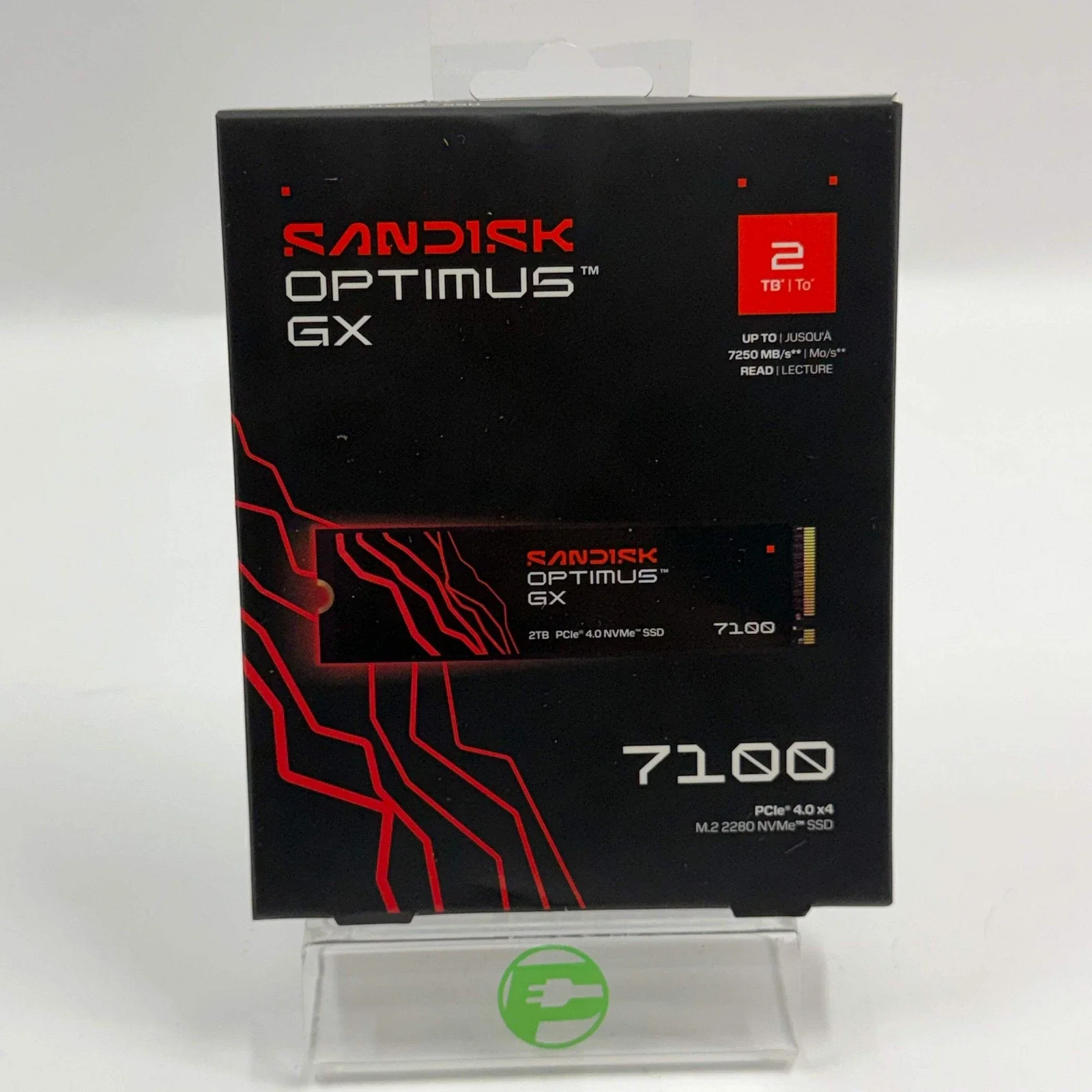 New Sandisk Optimus GX 7100 2TB SSD NVMe SSD SDSP71200TAN-000G1