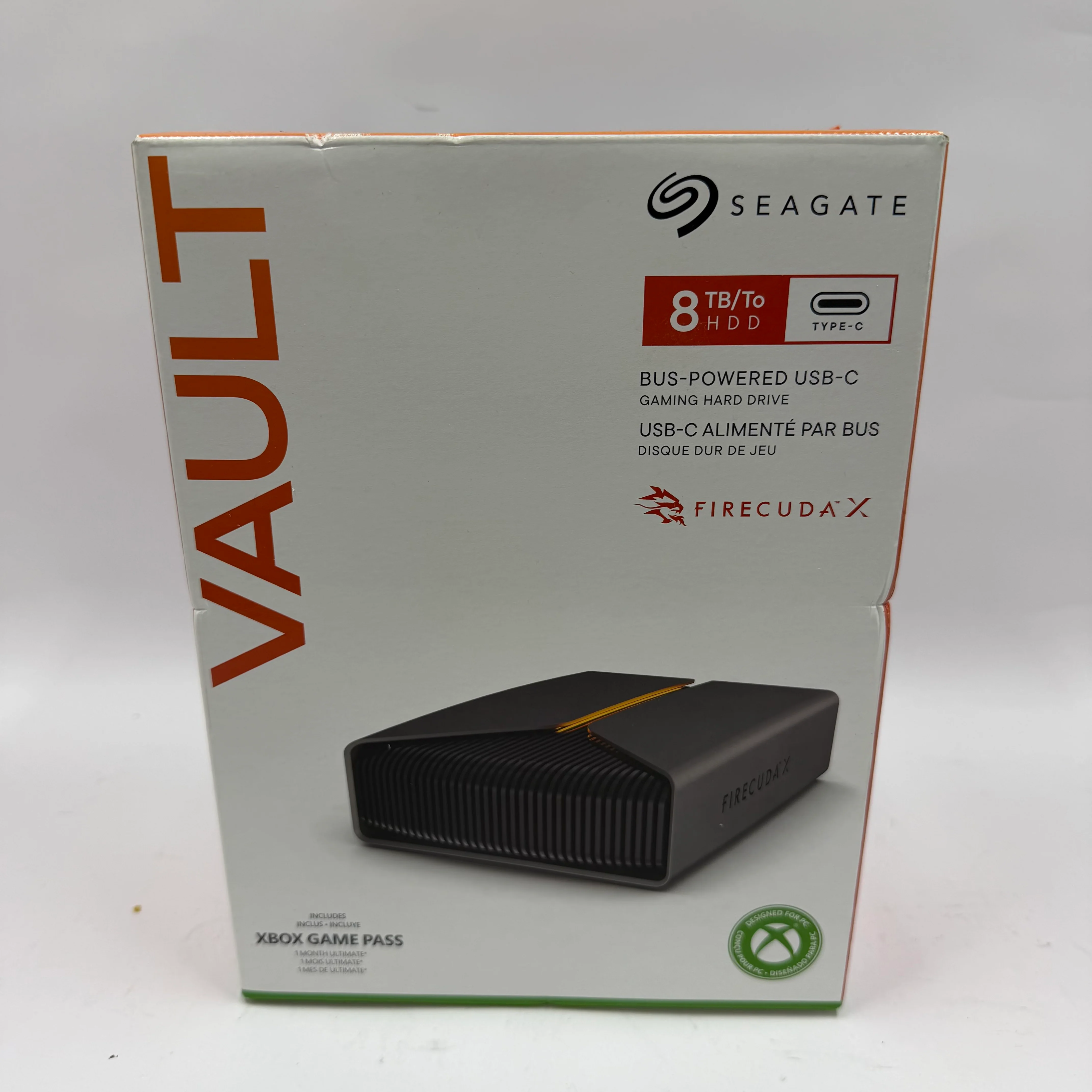 New Seagate Firecuda X 8TB HDD