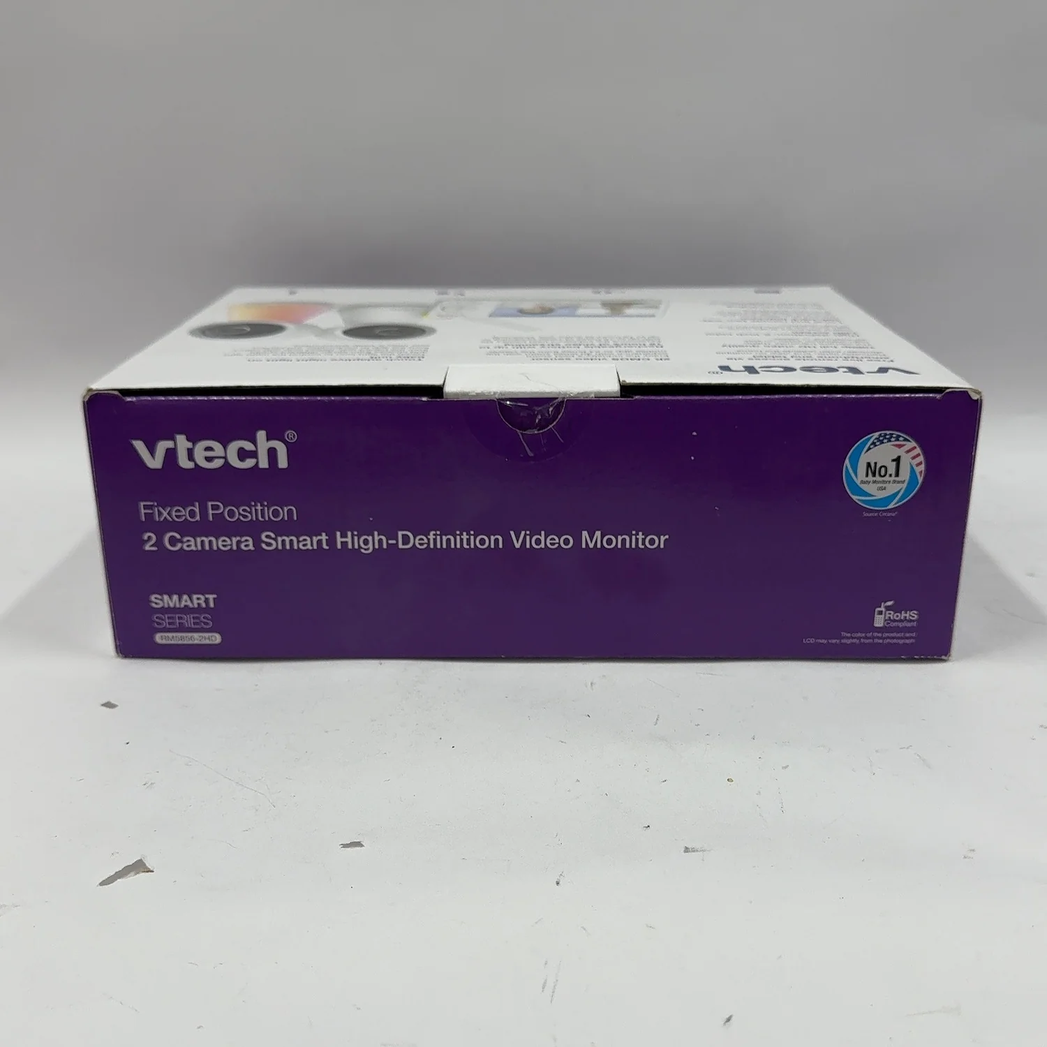 New Vtech RM5856-2HD Fixed Position 2 Camera Smart High-Definition VIdeo Monitor - Image 5