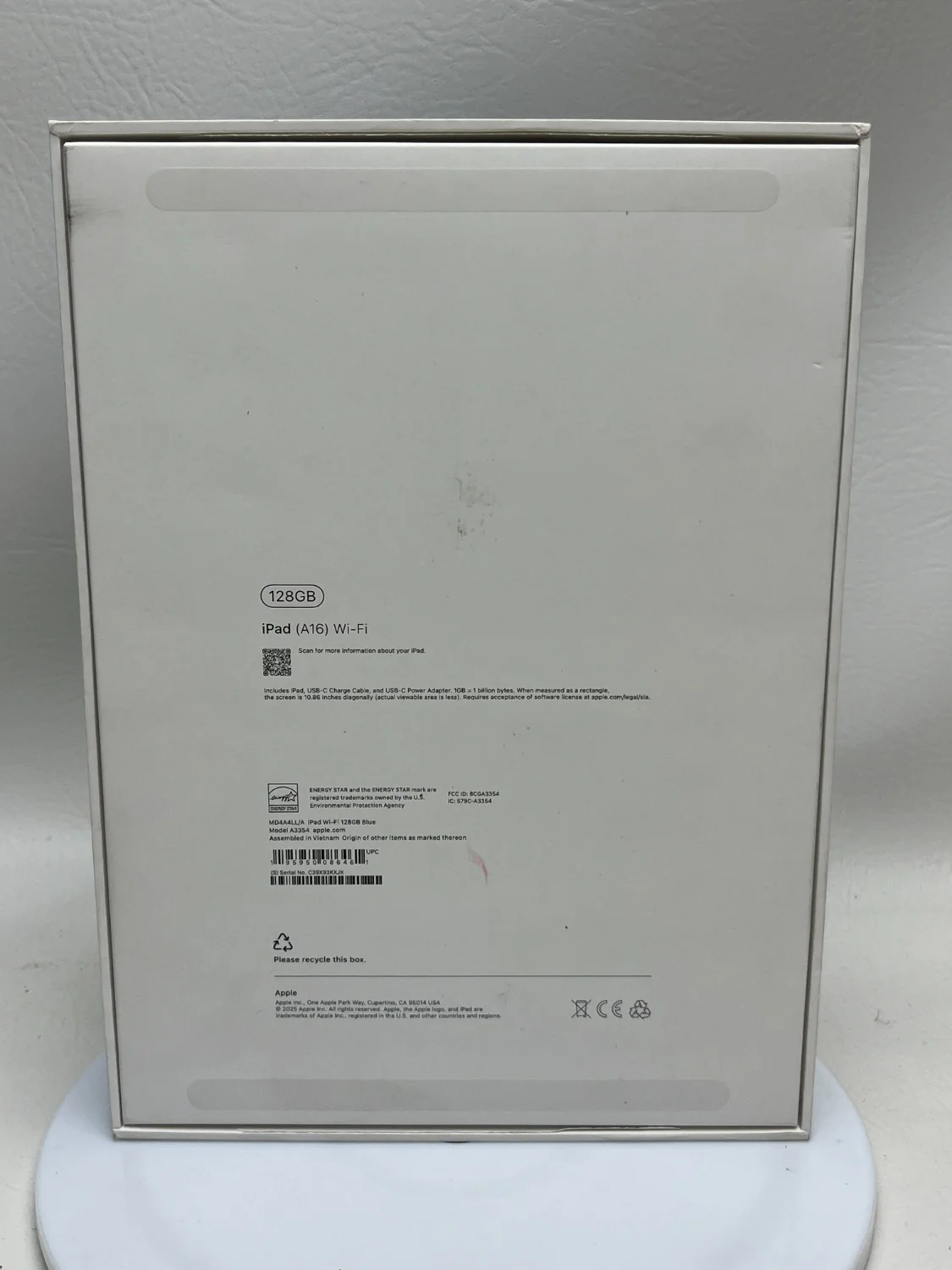 New WiFi Only Apple iPad 11" (A16) 128GB Blue MD4A4LL/A - Image 2