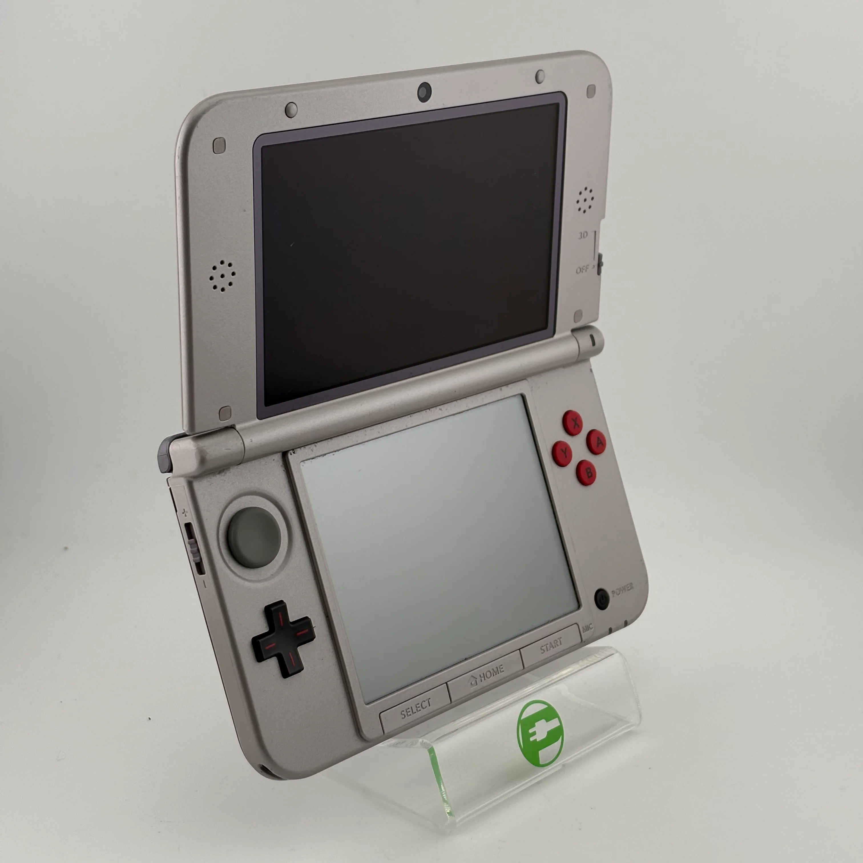 Nintendo 3DS XL NES Edition Handheld Game Console Only SPR-001 Gray No Stylus - Image 2