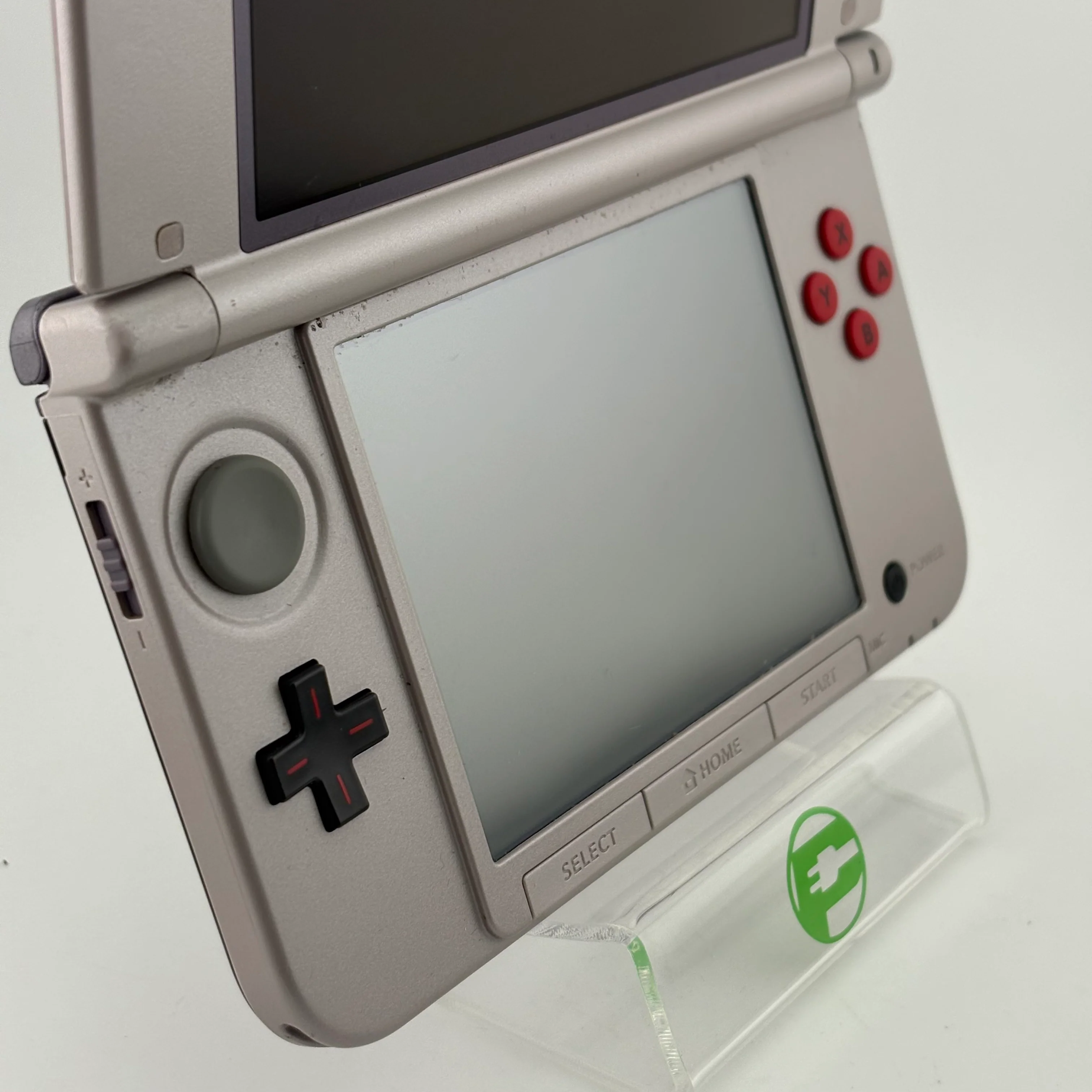 Nintendo 3DS XL NES Edition Handheld Game Console Only SPR-001 Gray No Stylus - Image 4