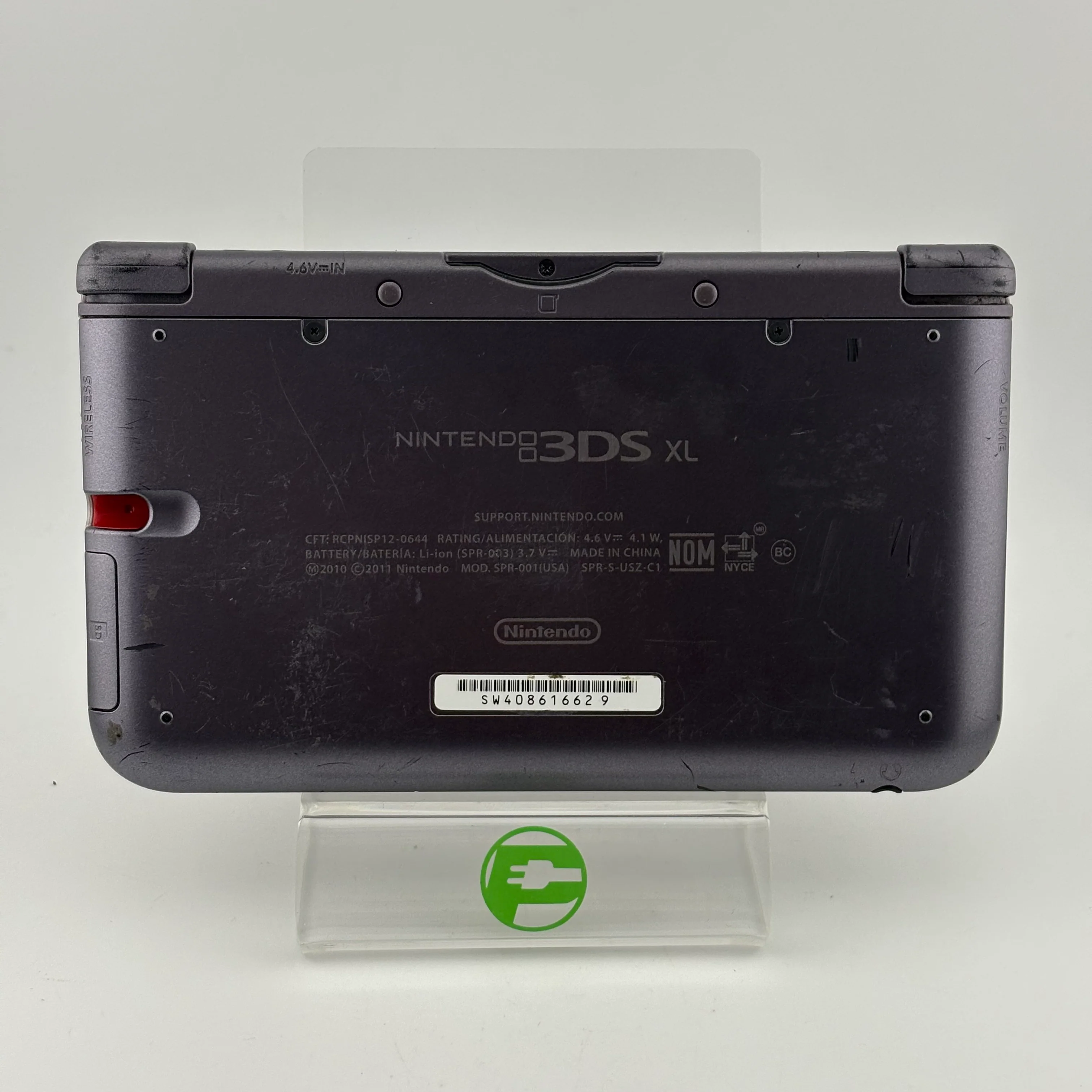 Nintendo 3DS XL NES Edition Handheld Game Console Only SPR-001 Gray No Stylus - Image 6