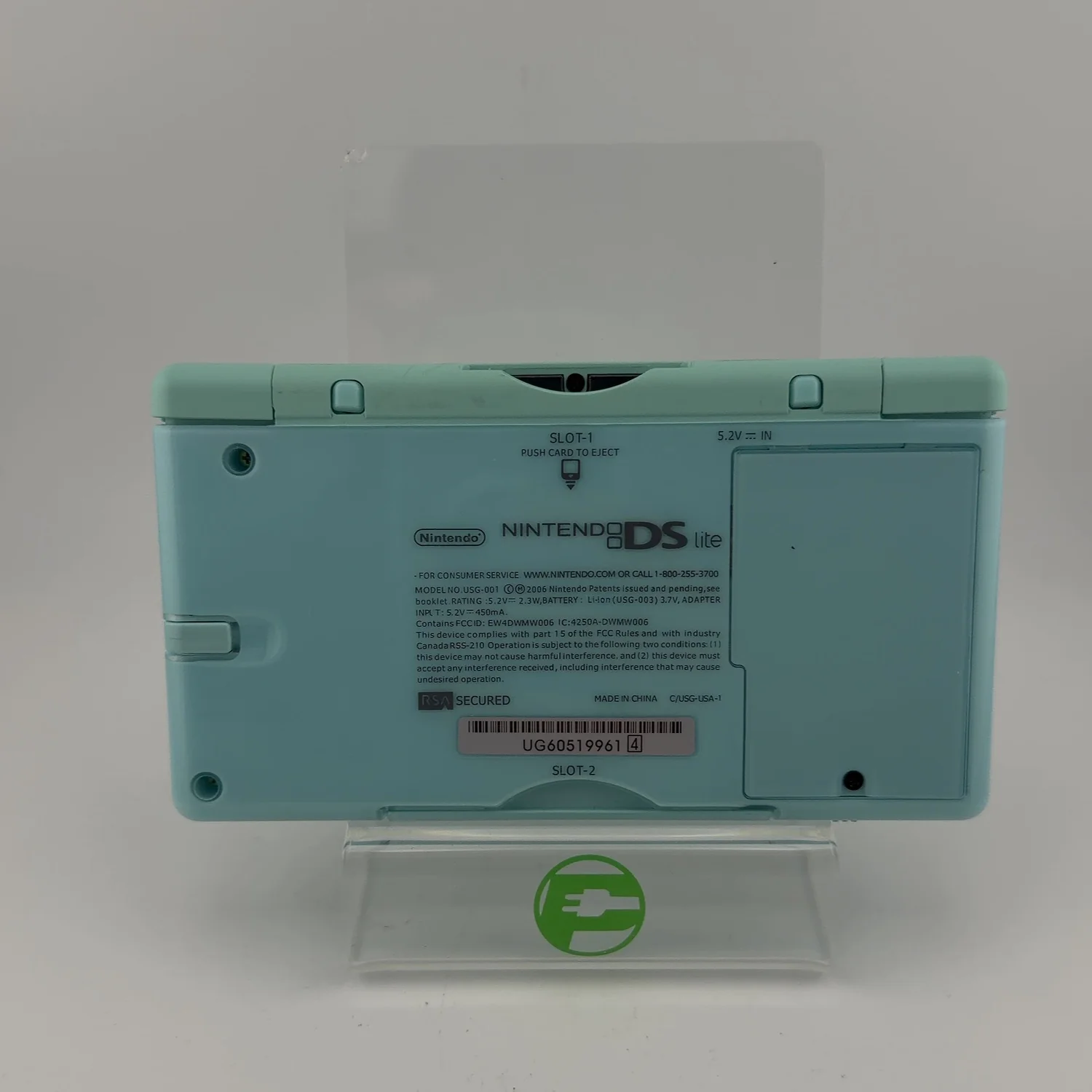 Nintendo DS Lite Handheld Game Console USG-001 Ice Blue - Image 7