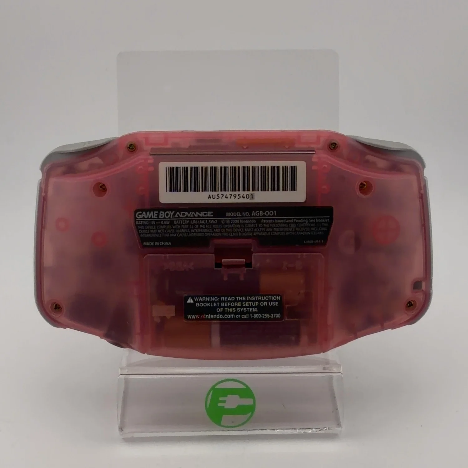 Nintendo Game Boy Advance Handheld Game Console Only AGB-001 Pink - Image 5